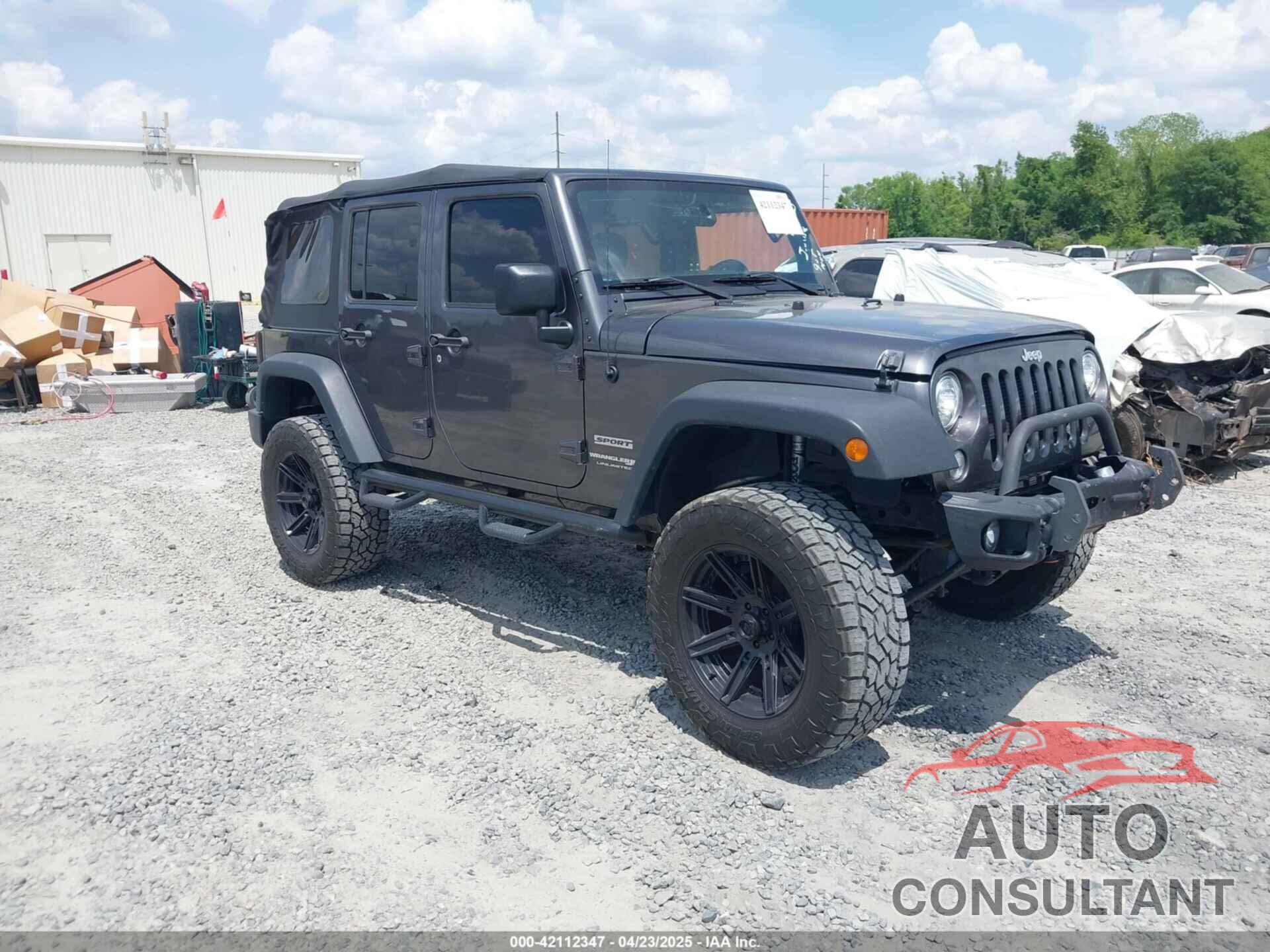 JEEP WRANGLER JK UNLIMITED 2018 - 1C4BJWDG4JL814233