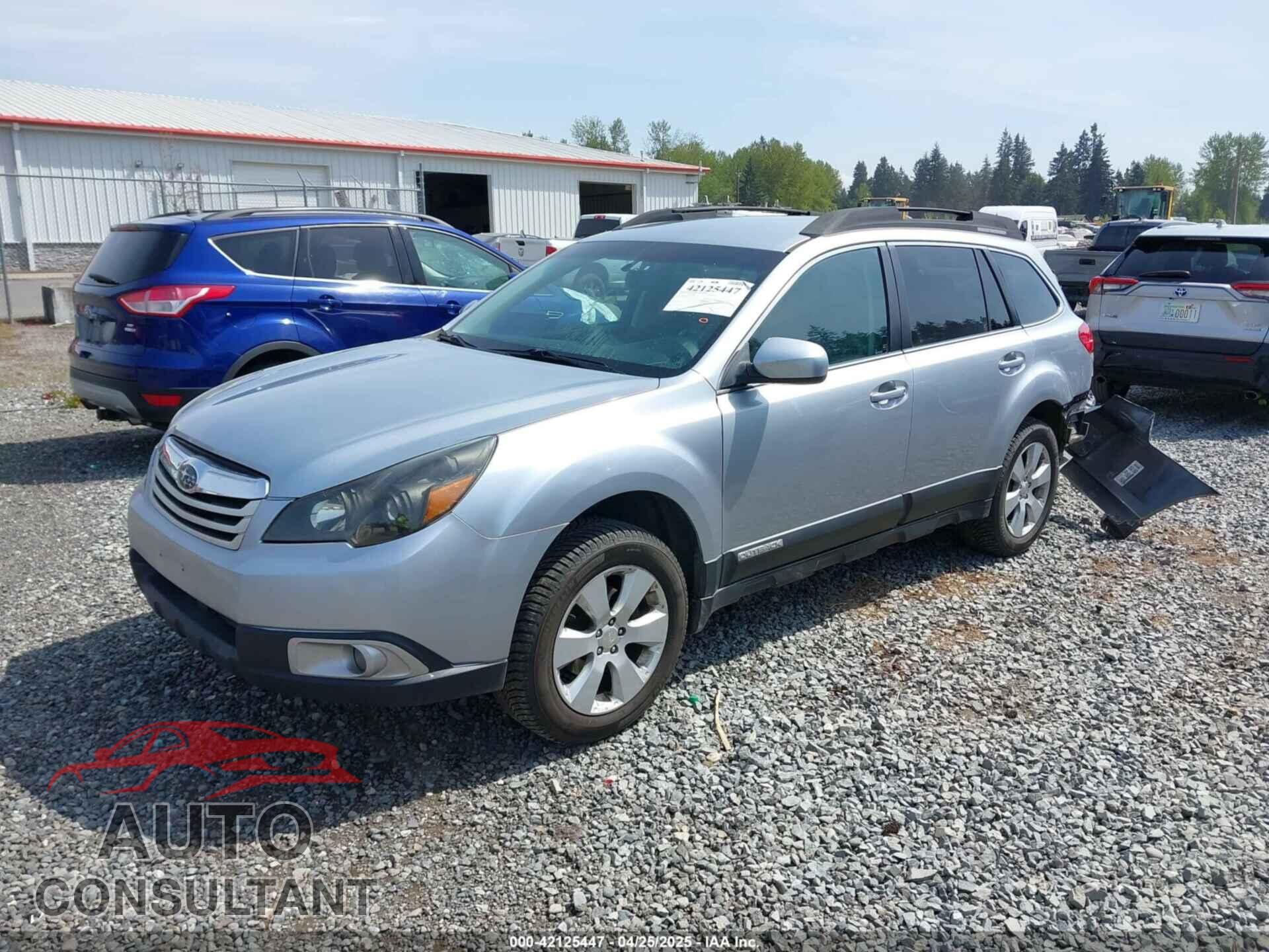 SUBARU OUTBACK 2012 - 4S4BRCCC4C3221587