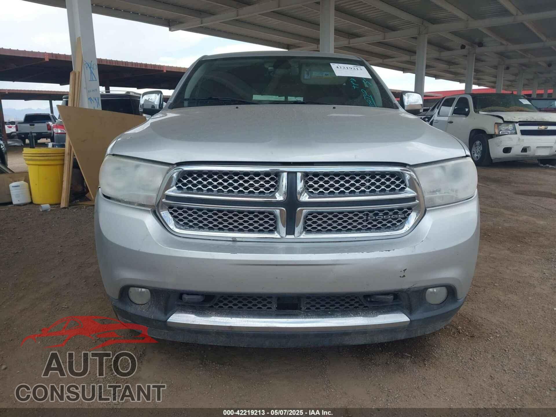 DODGE DURANGO 2012 - 1C4RDJEG6CC100730