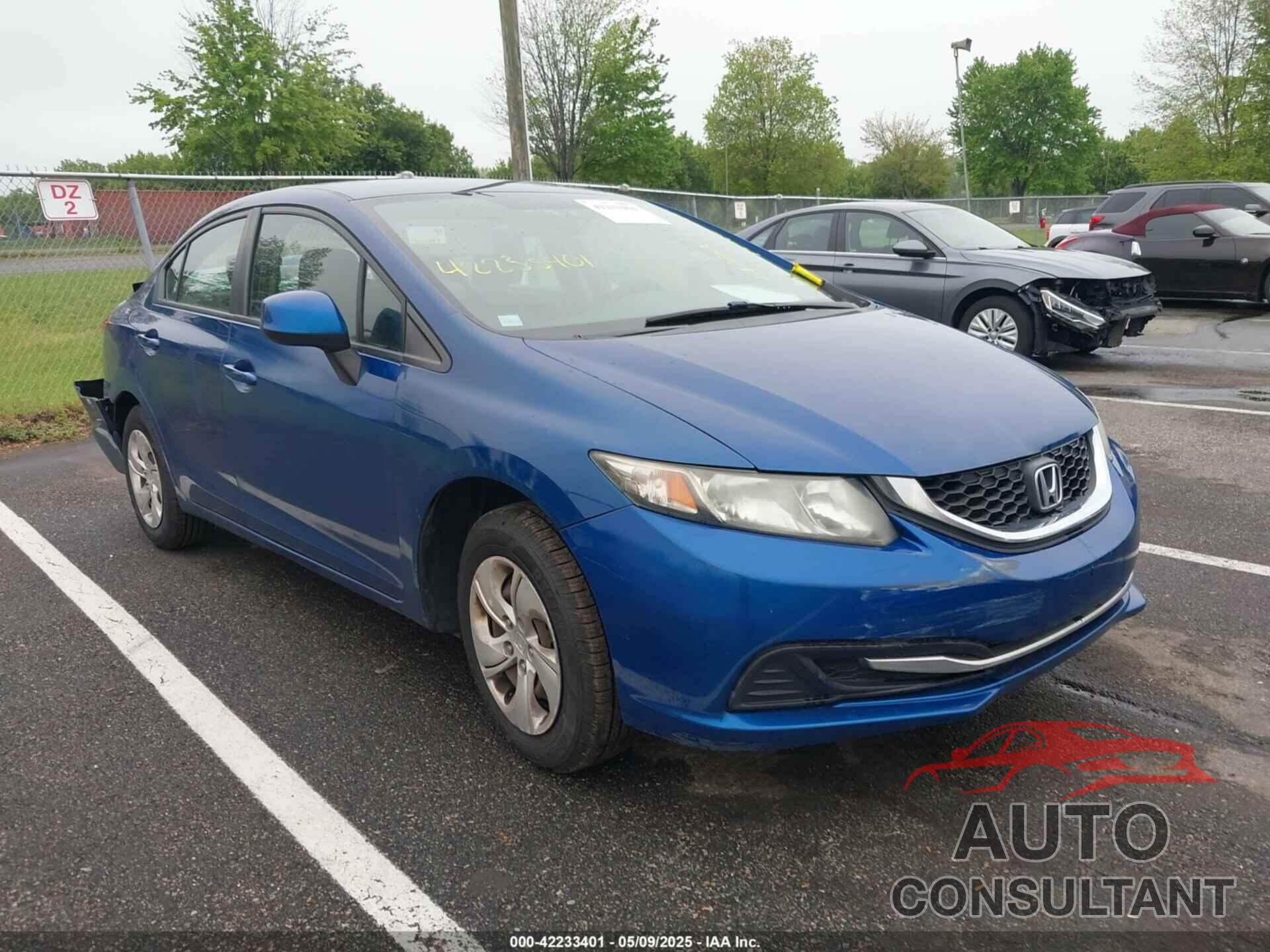 HONDA CIVIC 2013 - 19XFB2F50DE064295