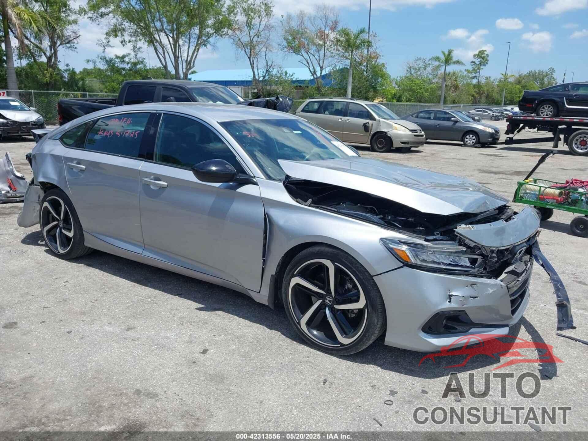 HONDA ACCORD 2022 - 1HGCV1F37NA106700