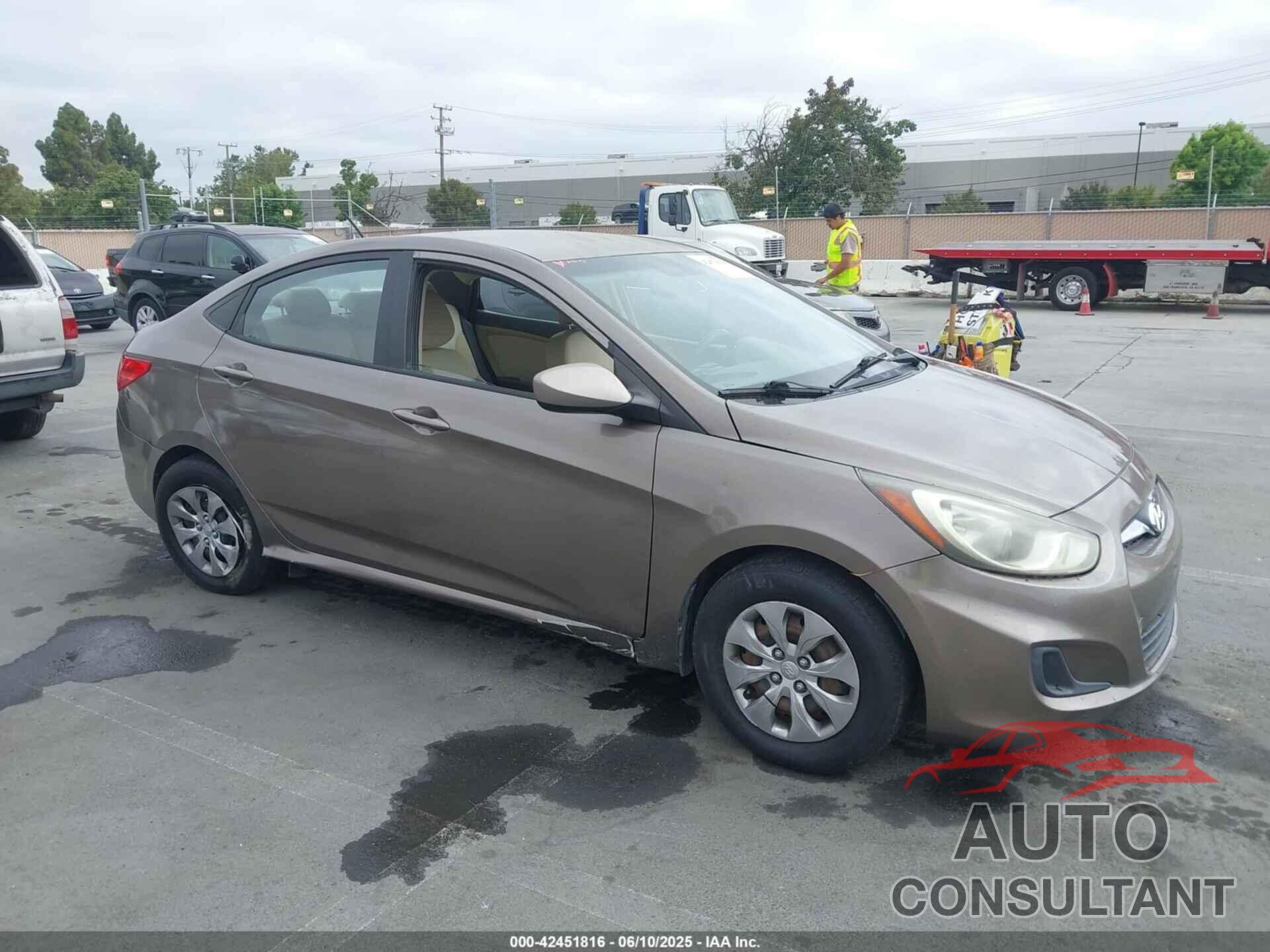 HYUNDAI ACCENT 2014 - KMHCT4AE4EU758926