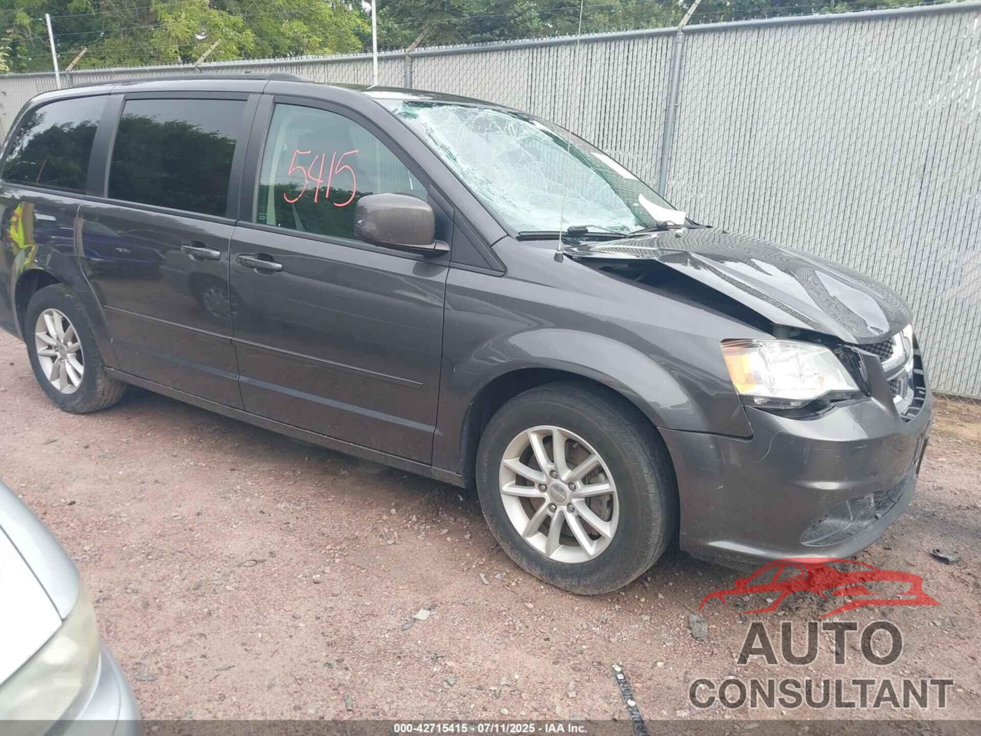 DODGE GRAND CARAVAN 2015 - 2C4RDGCG7FR543146