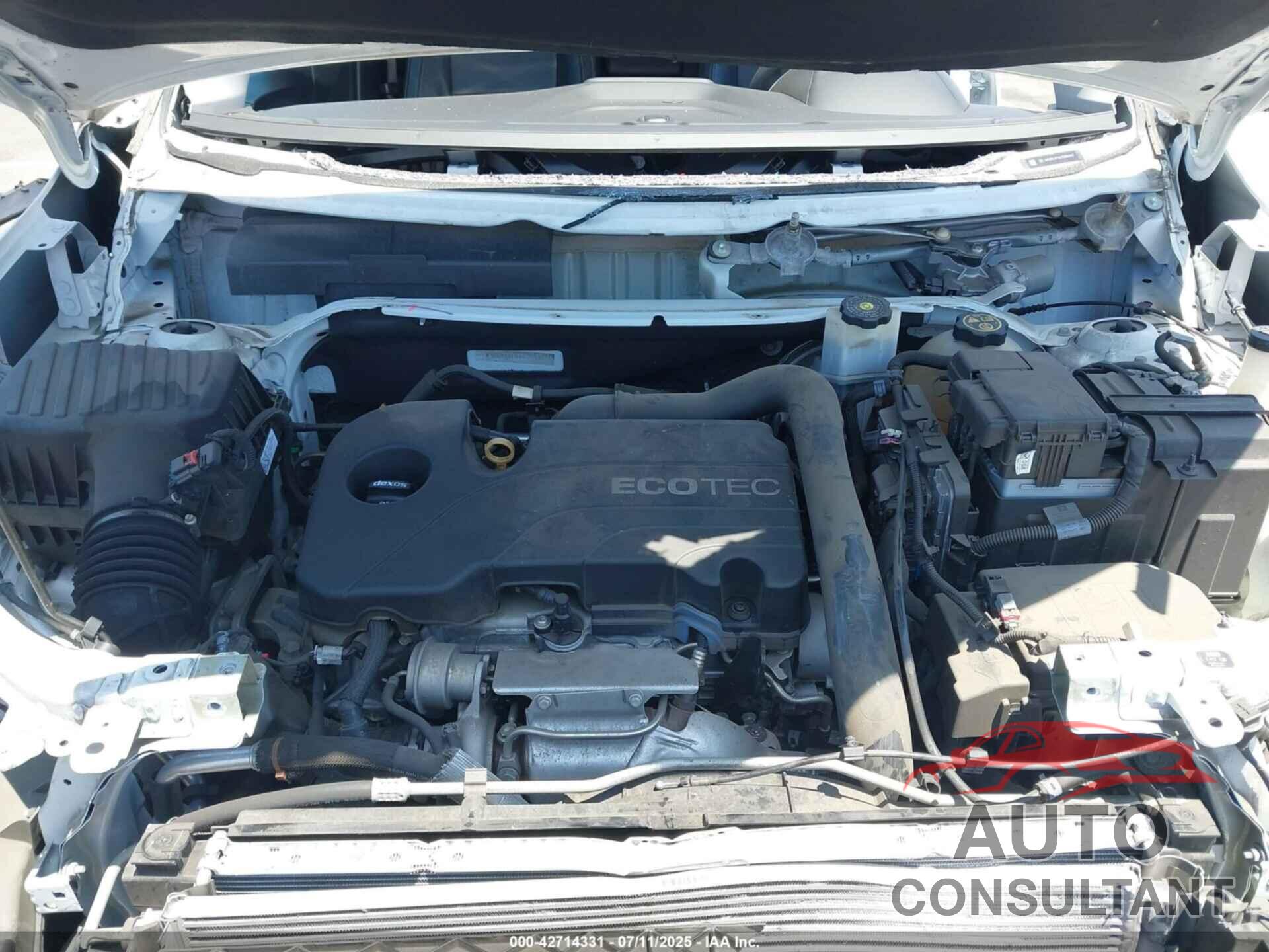 CHEVROLET EQUINOX 2018 - 3GNAXJEV1JS583397