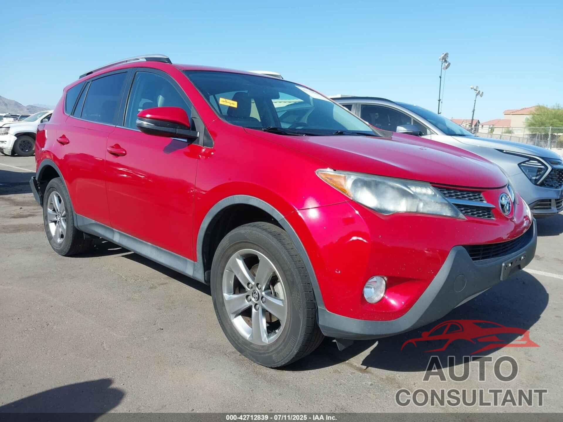 TOYOTA RAV4 2015 - 2T3RFREV8FW282892