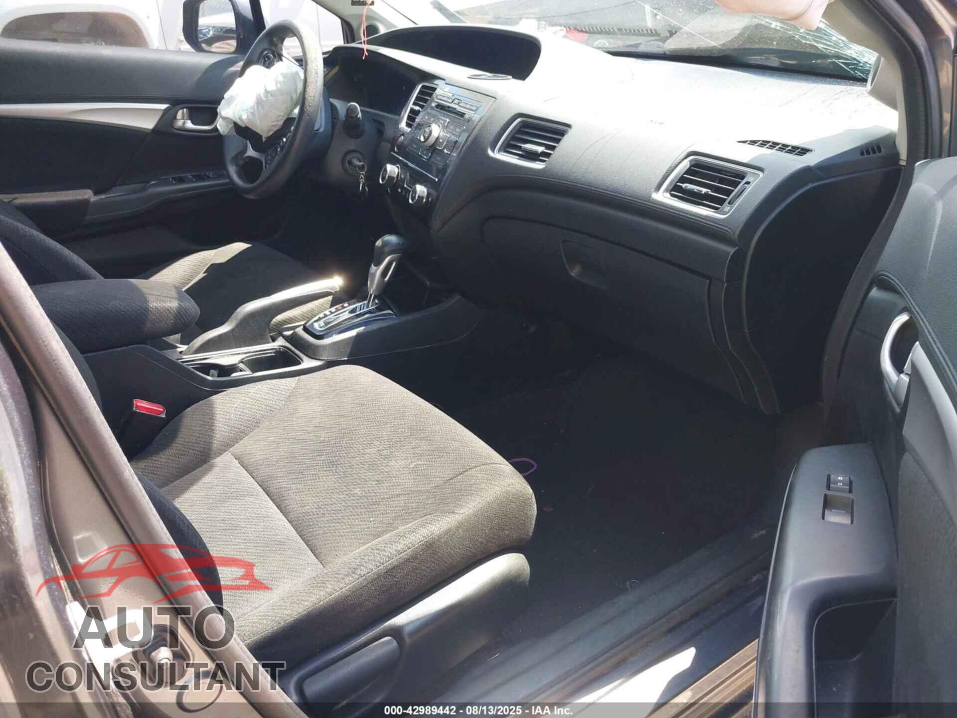 HONDA CIVIC 2013 - 19XFB2F87DE022362