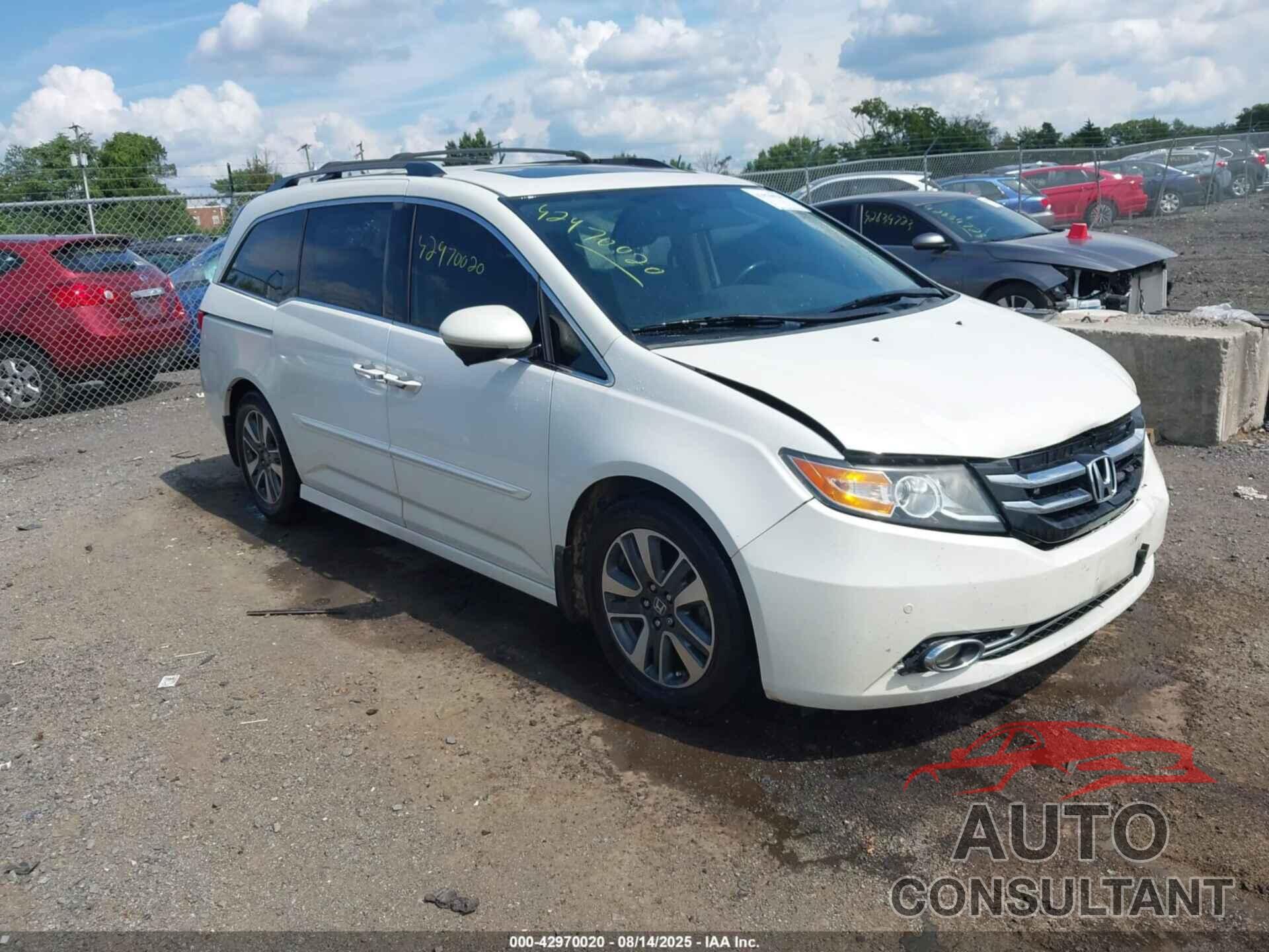 HONDA ODYSSEY 2015 - 5FNRL5H92FB012384