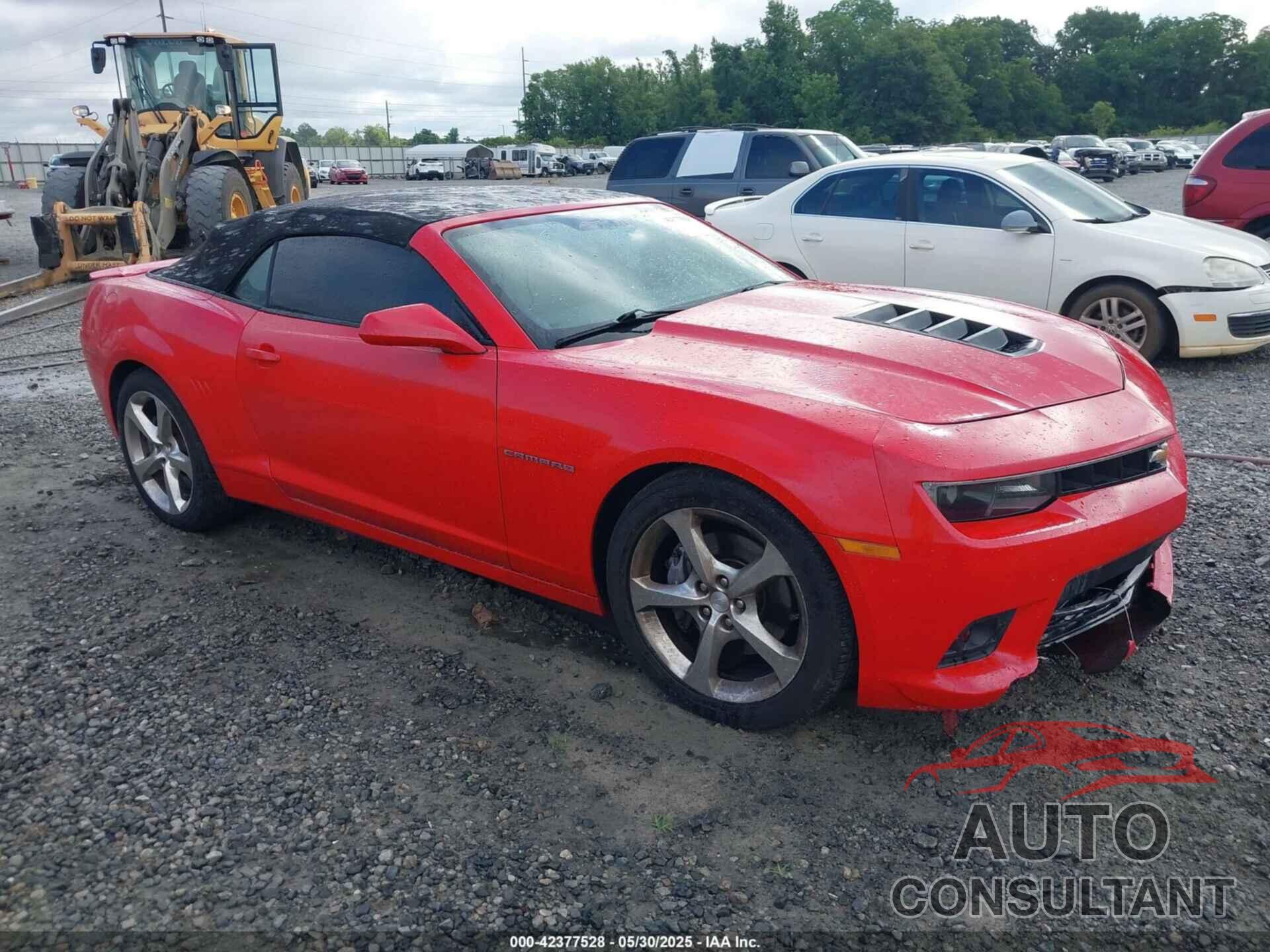 CHEVROLET CAMARO 2015 - 2G1FK3DJ3F9286524