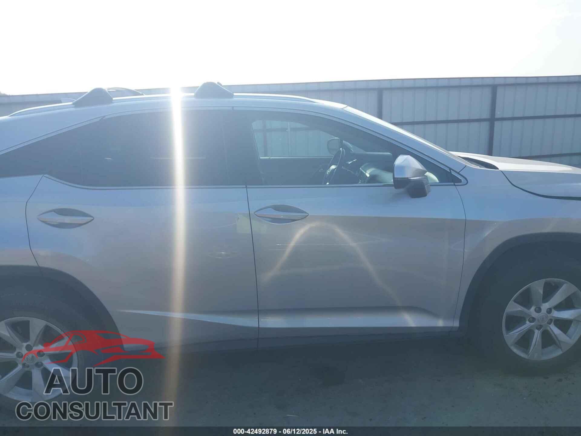 LEXUS RX 2016 - 2T2ZZMCA3GC005603