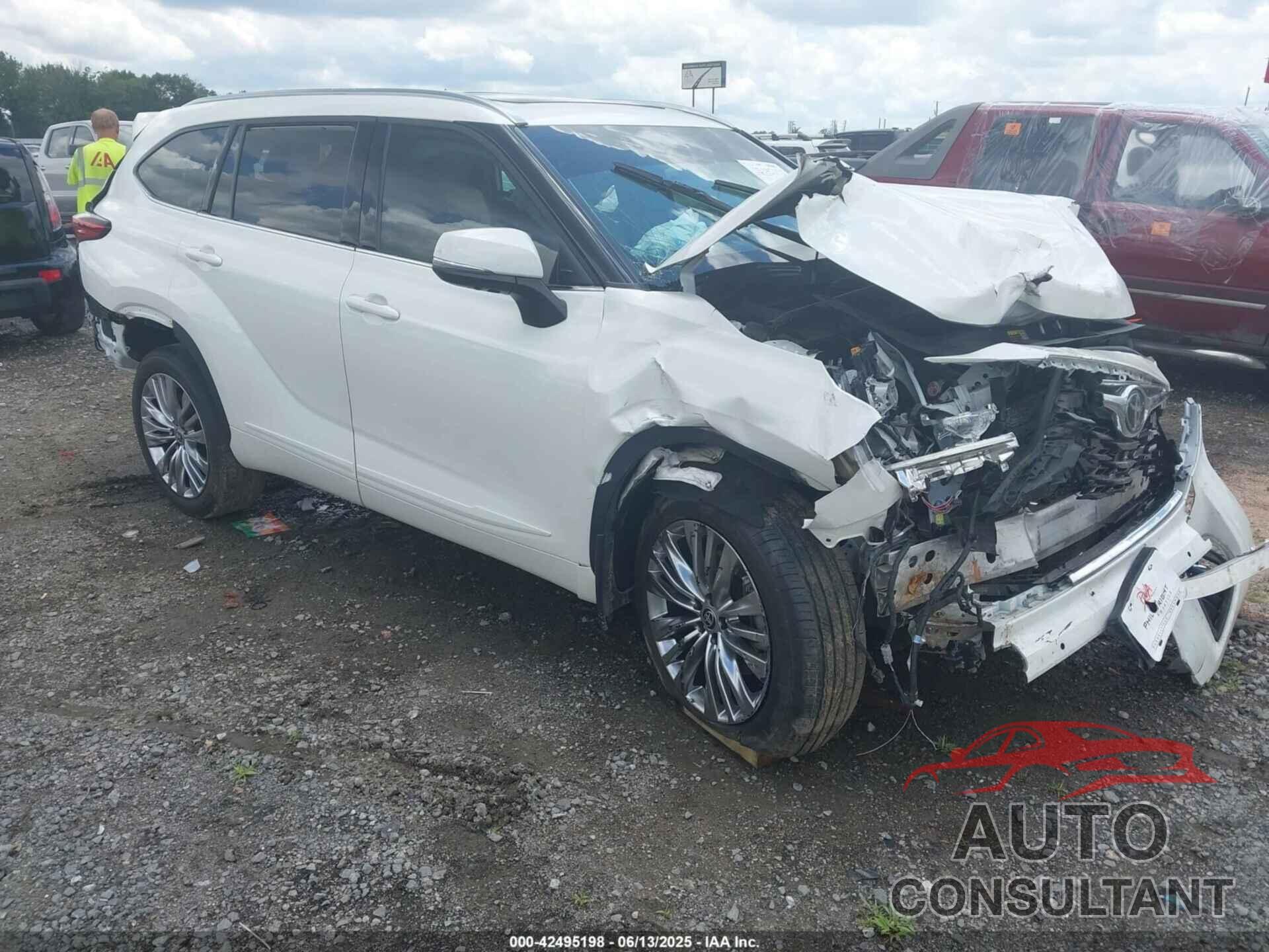 TOYOTA HIGHLANDER 2021 - 5TDYZRAH4MS065115