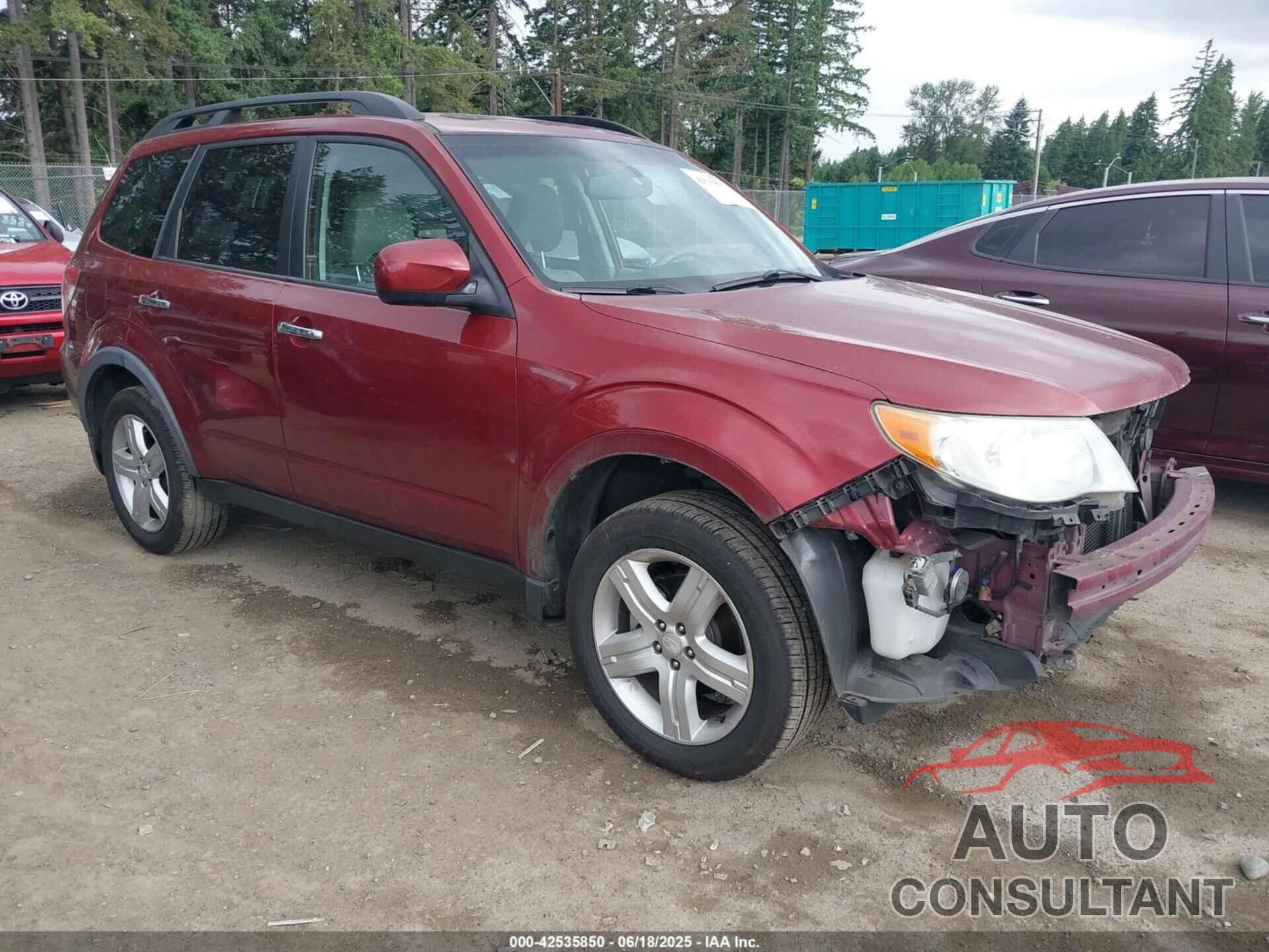 SUBARU FORESTER 2010 - JF2SH6CC4AH766358