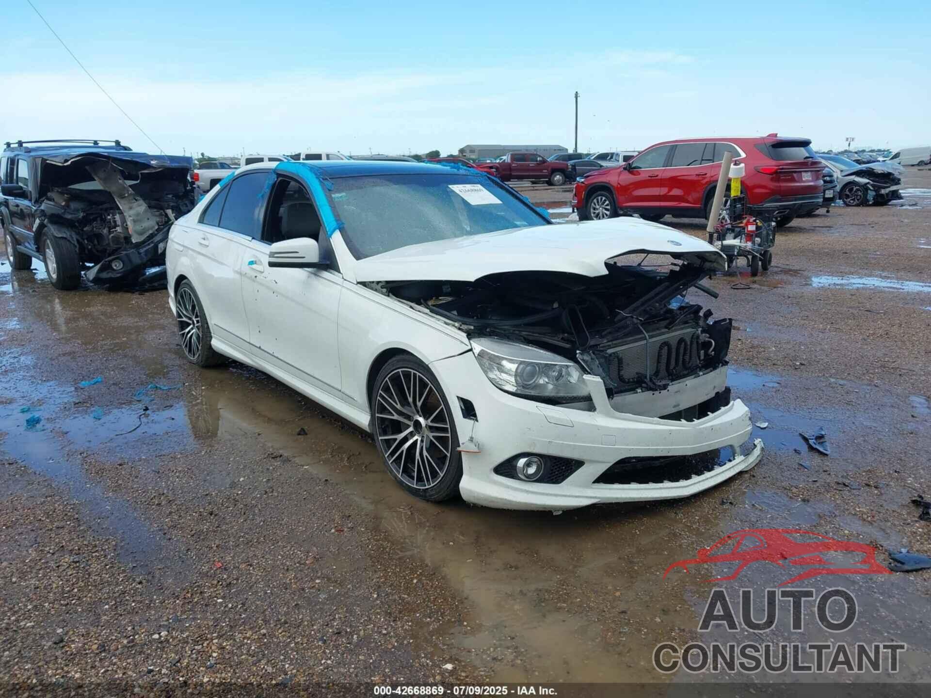 MERCEDES-BENZ C 300 2010 - WDDGF8BB2AF403928