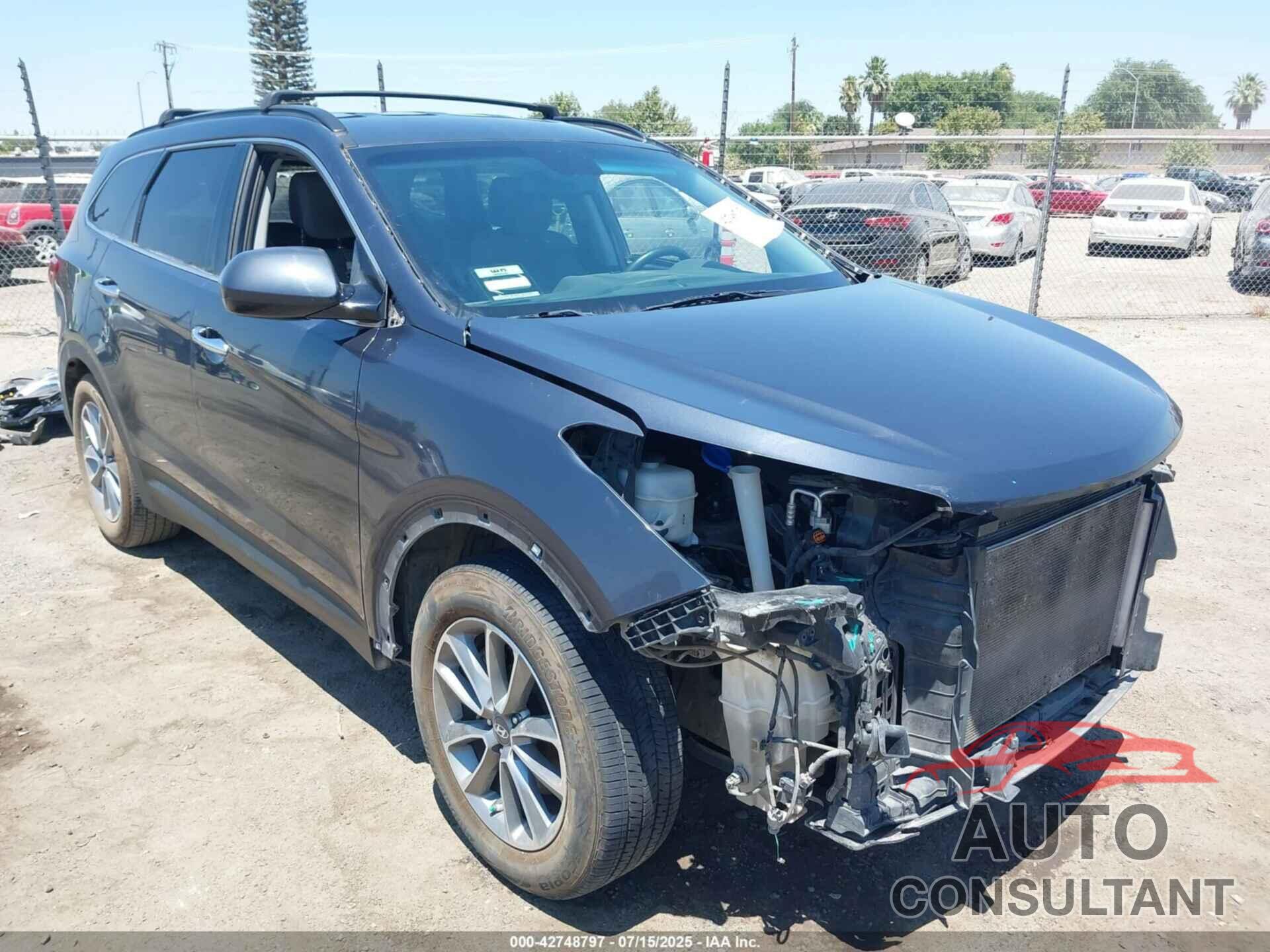 HYUNDAI SANTA FE 2017 - KM8SM4HF0HU230134