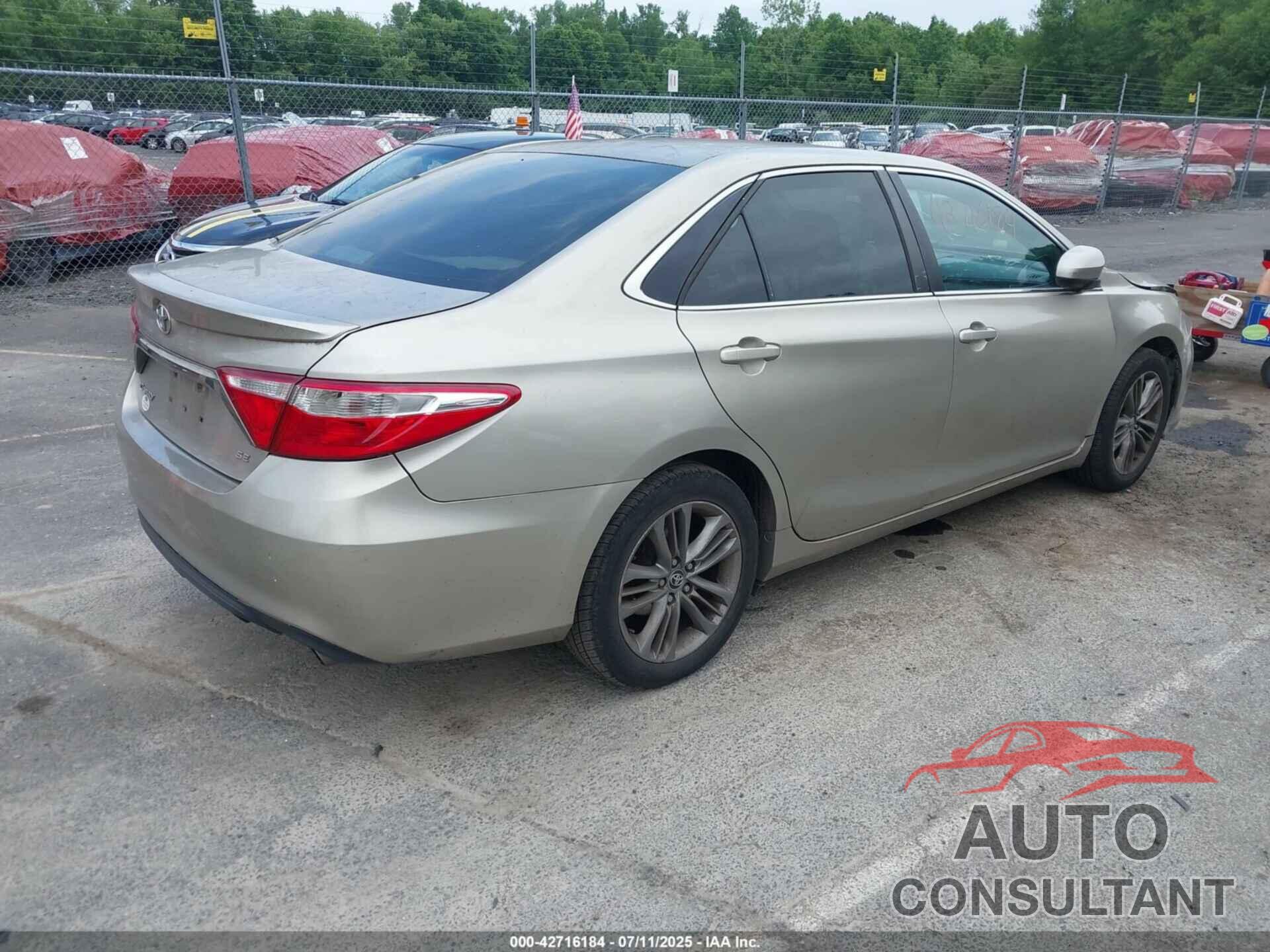 TOYOTA CAMRY 2016 - 4T1BF1FK5GU170682