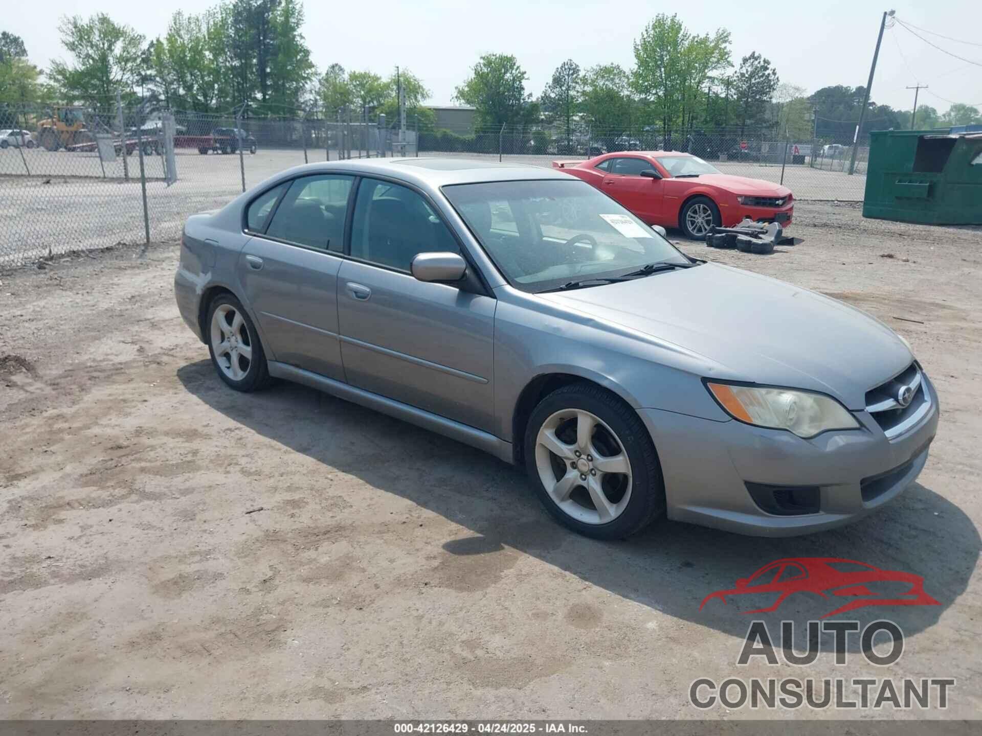 SUBARU LEGACY 2009 - 4S3BL616297232271