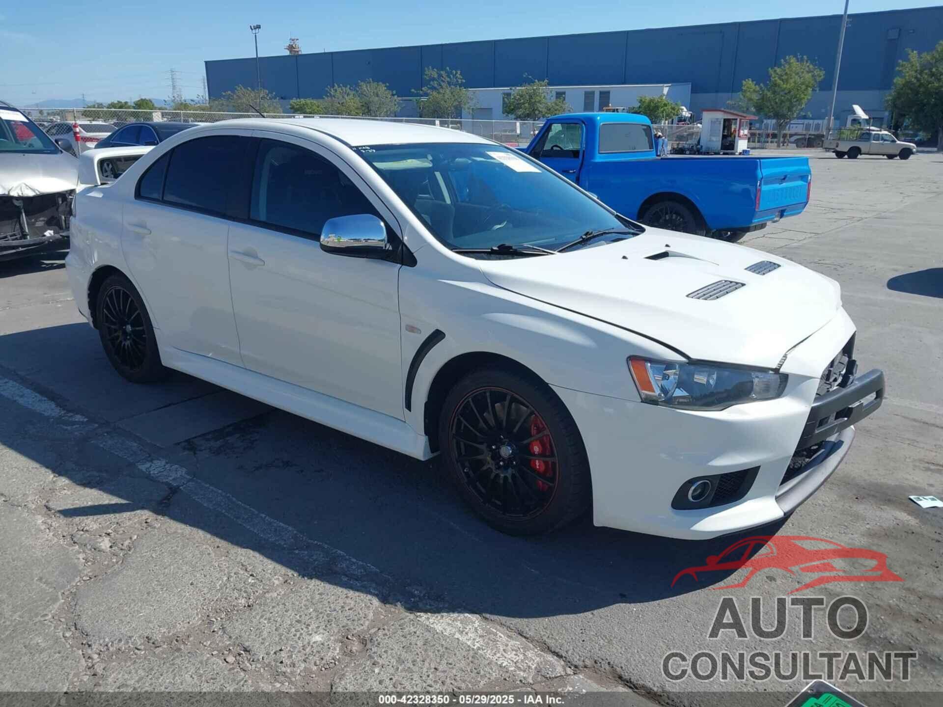 MITSUBISHI LANCER EVOLUTION 2012 - JA32W8FV8CU015978