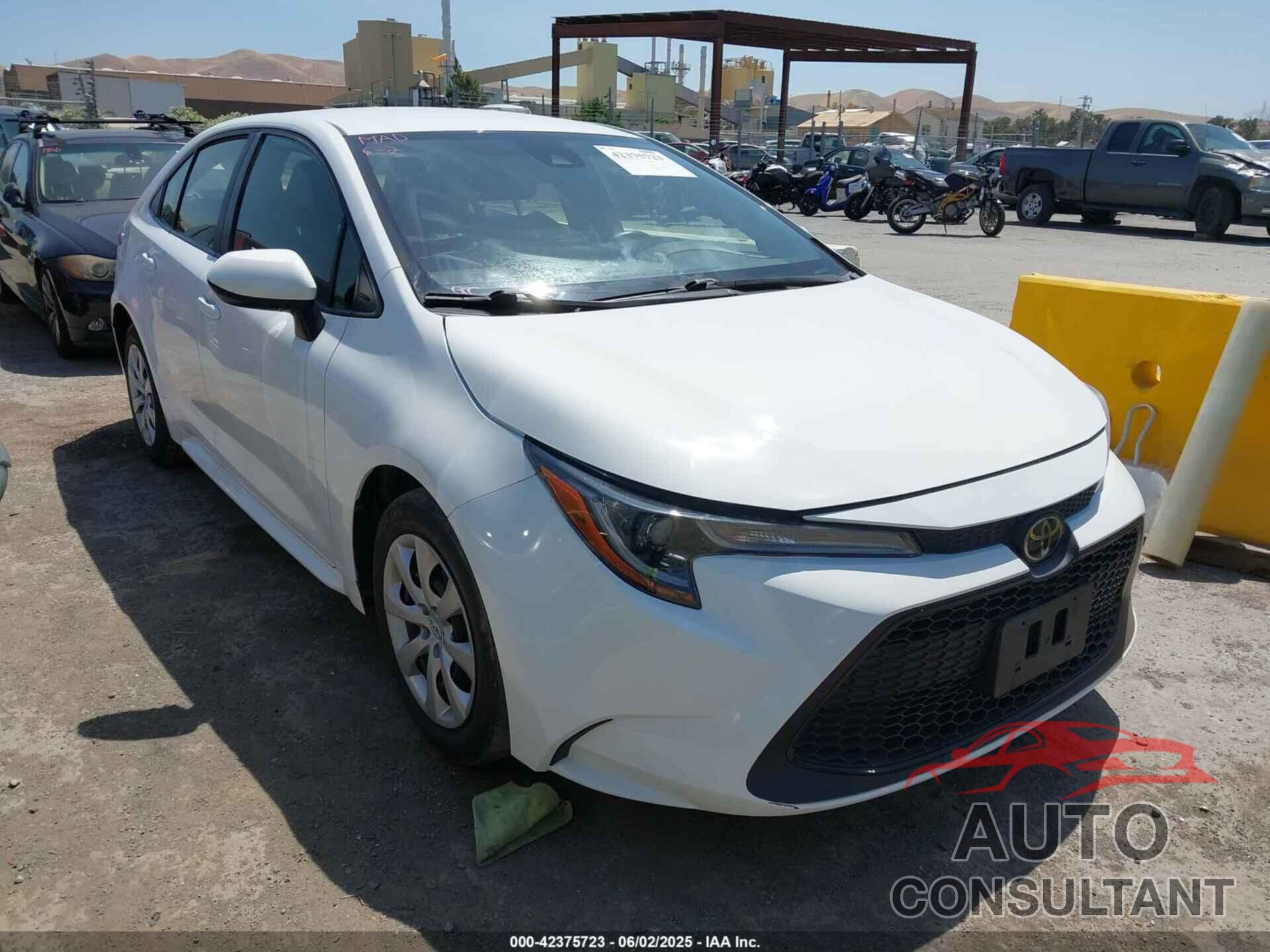 TOYOTA COROLLA 2020 - JTDEPRAE3LJ098083