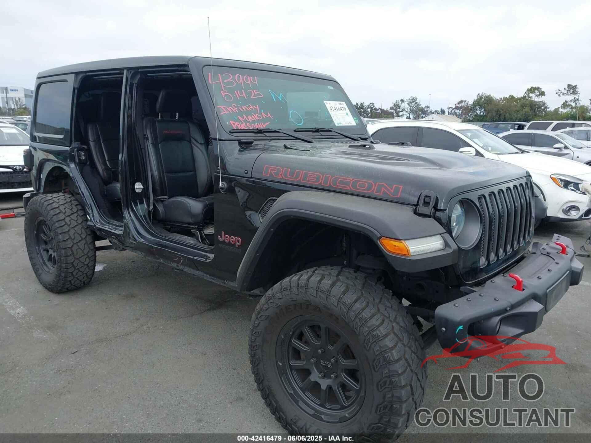 JEEP WRANGLER UNLIMITED 2020 - 1C4HJXFG0LW105930