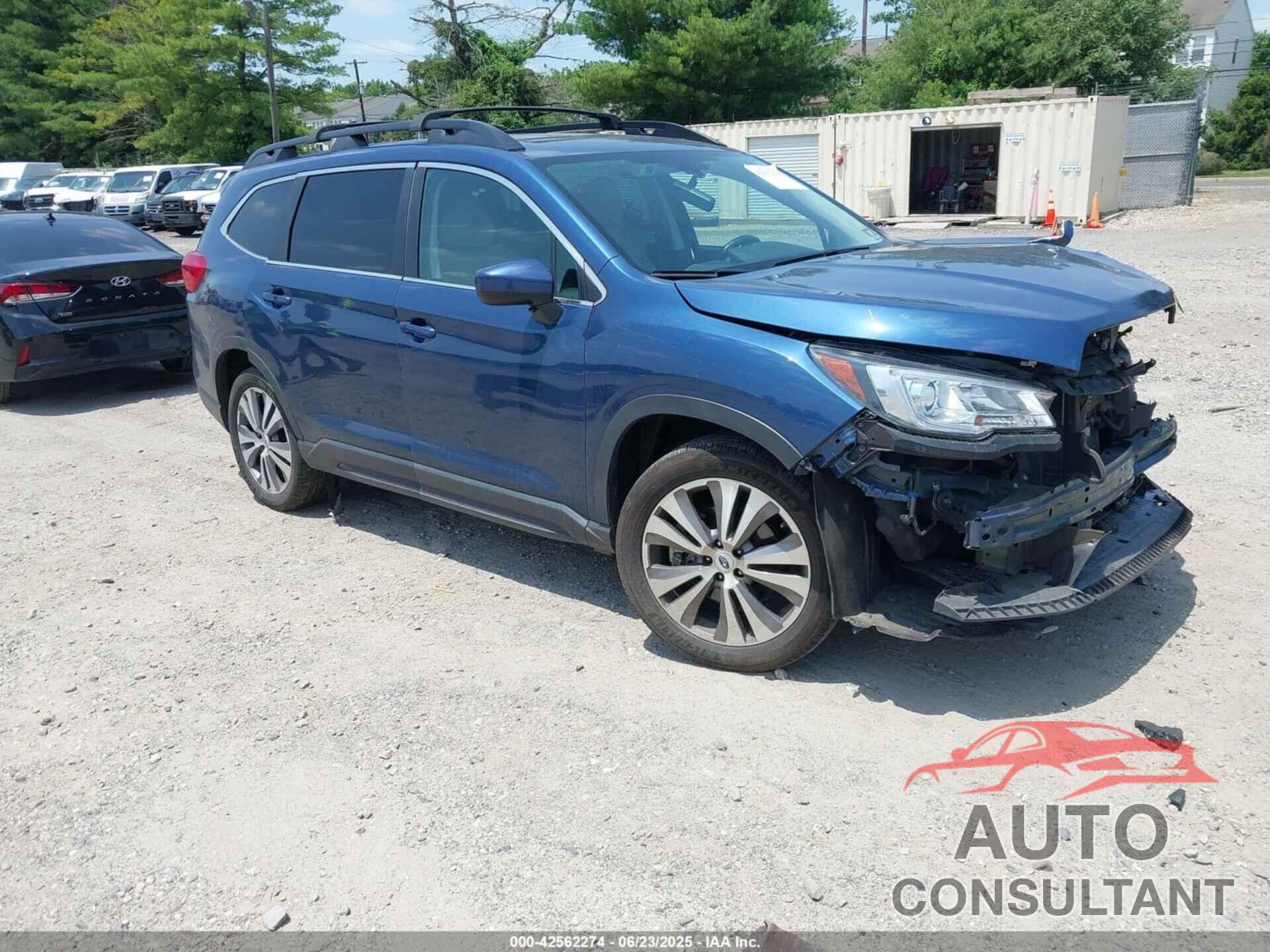 SUBARU ASCENT 2019 - 4S4WMAHD6K3487276