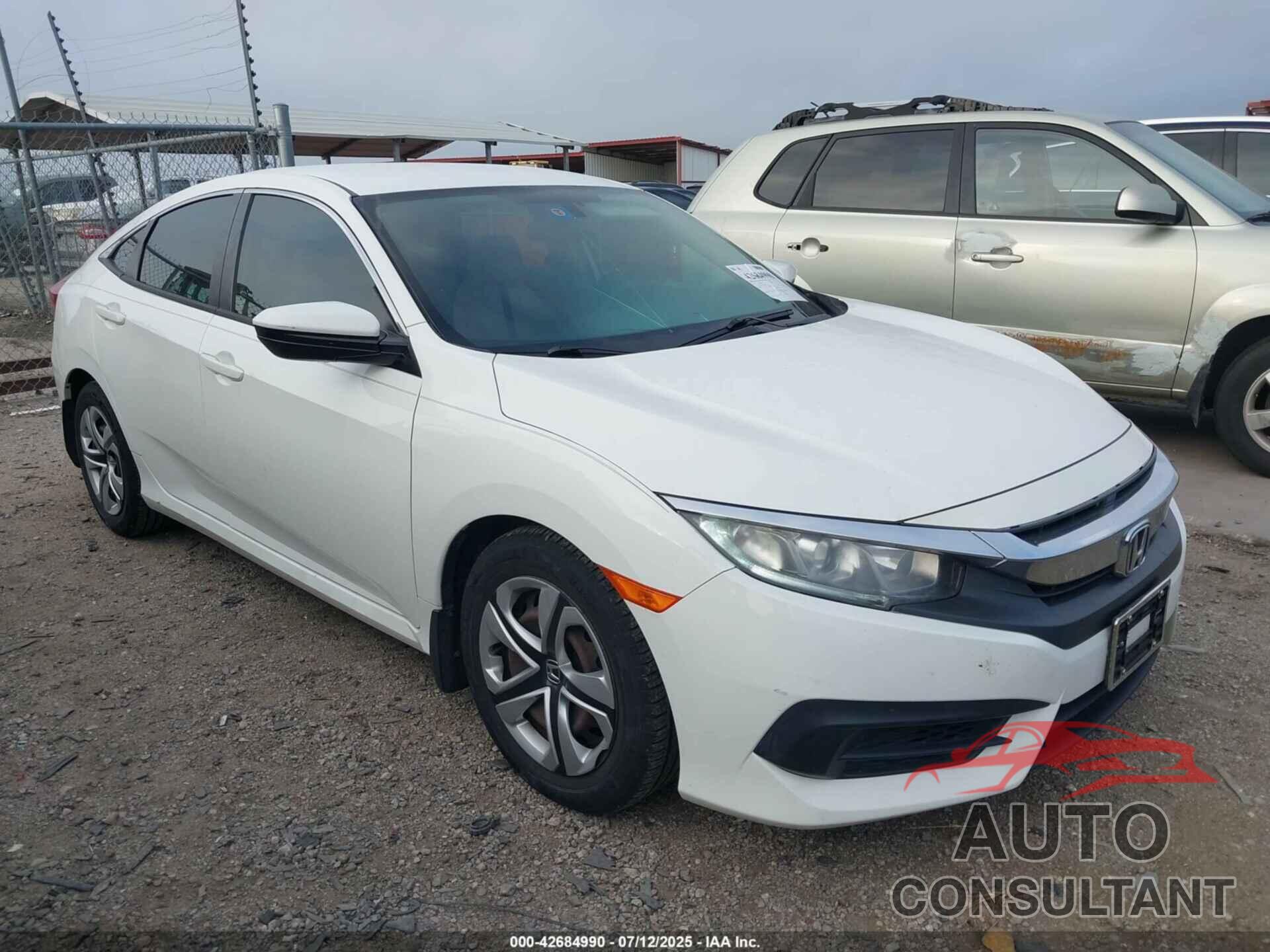 HONDA CIVIC 2017 - 19XFC2F52HE024853