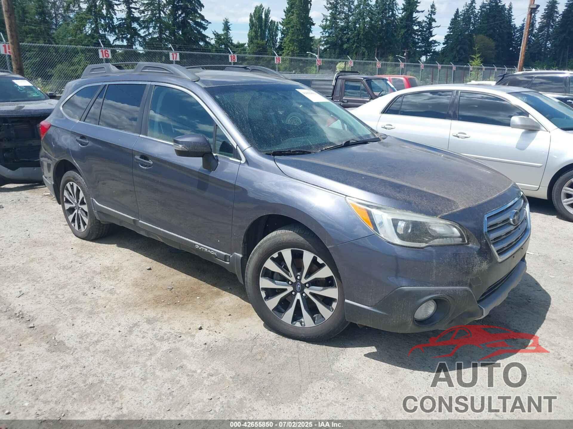 SUBARU OUTBACK 2015 - 4S4BSANC0F3292733