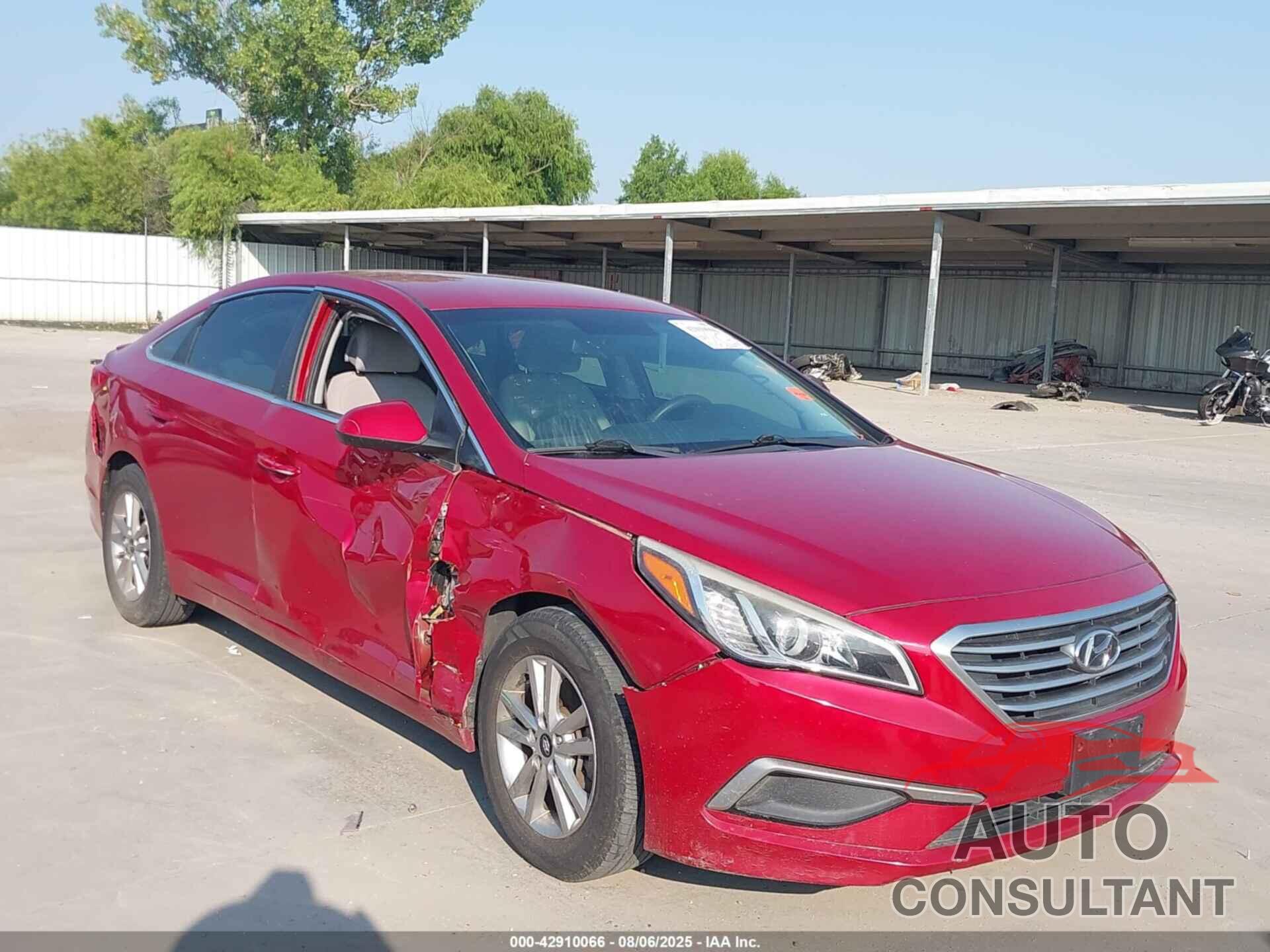 HYUNDAI SONATA 2017 - 5NPE24AF5HH589622