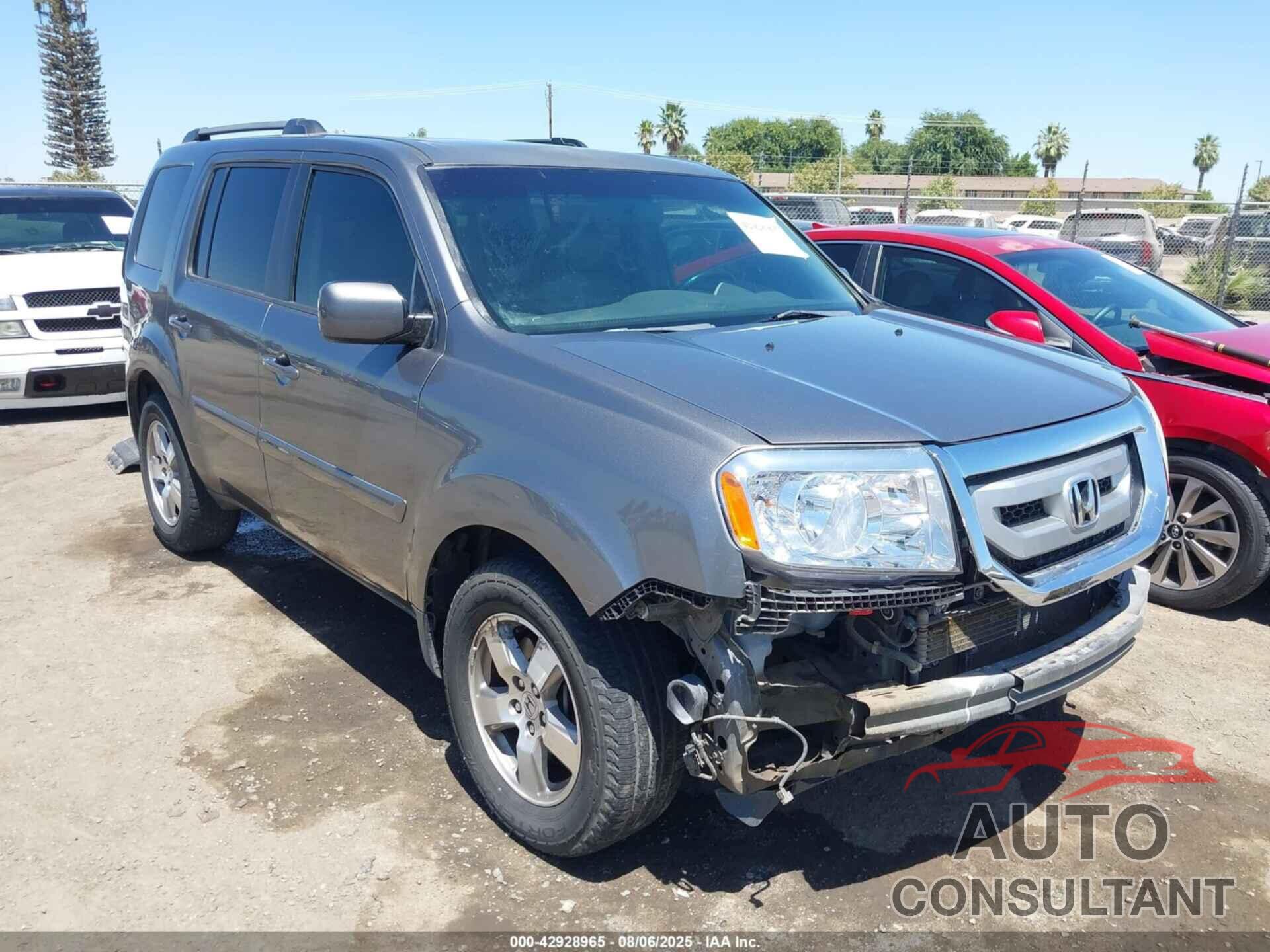 HONDA PILOT 2010 - 5FNYF3H59AB015926