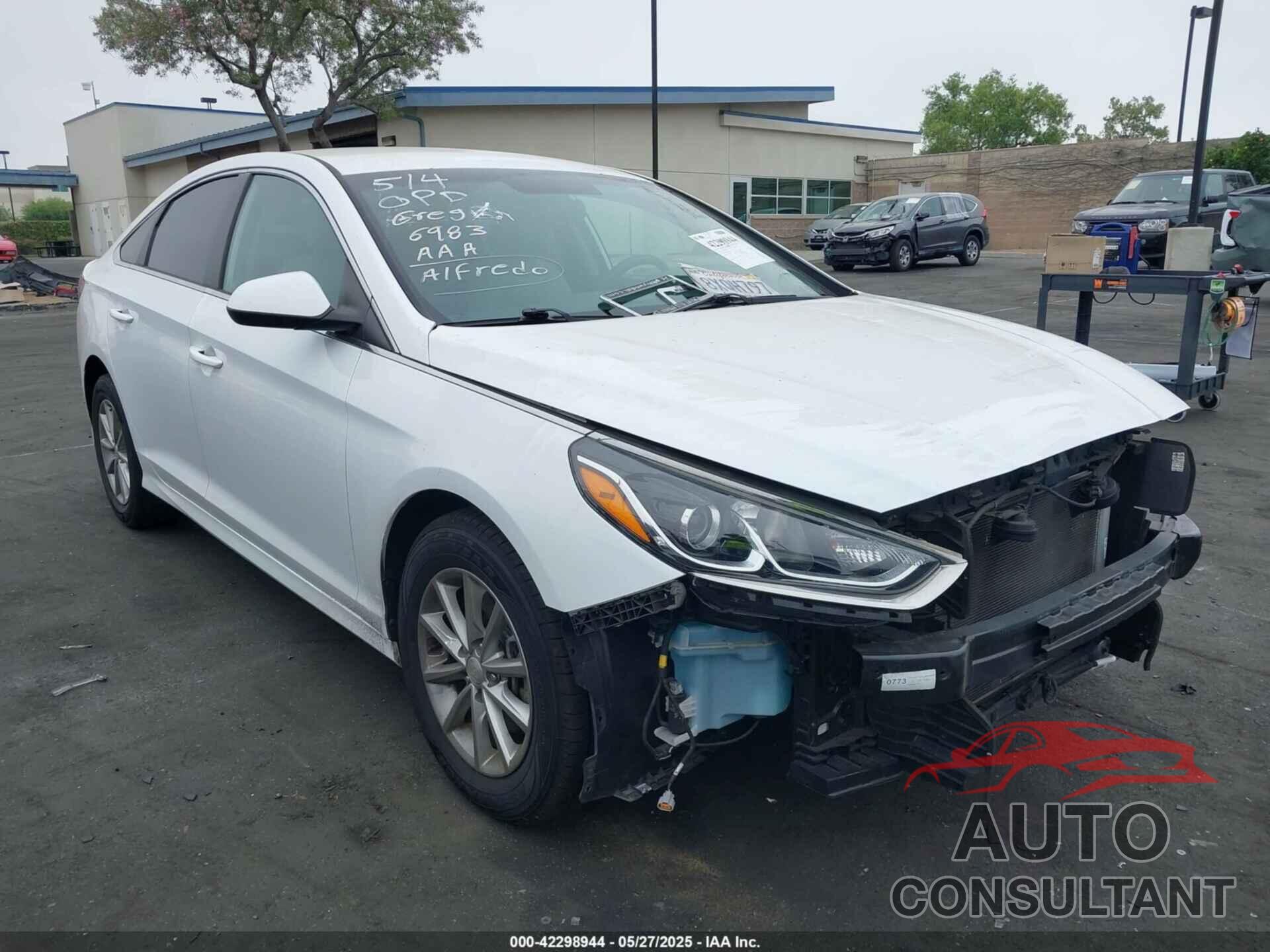 HYUNDAI SONATA 2018 - 5NPE24AF5JH723616