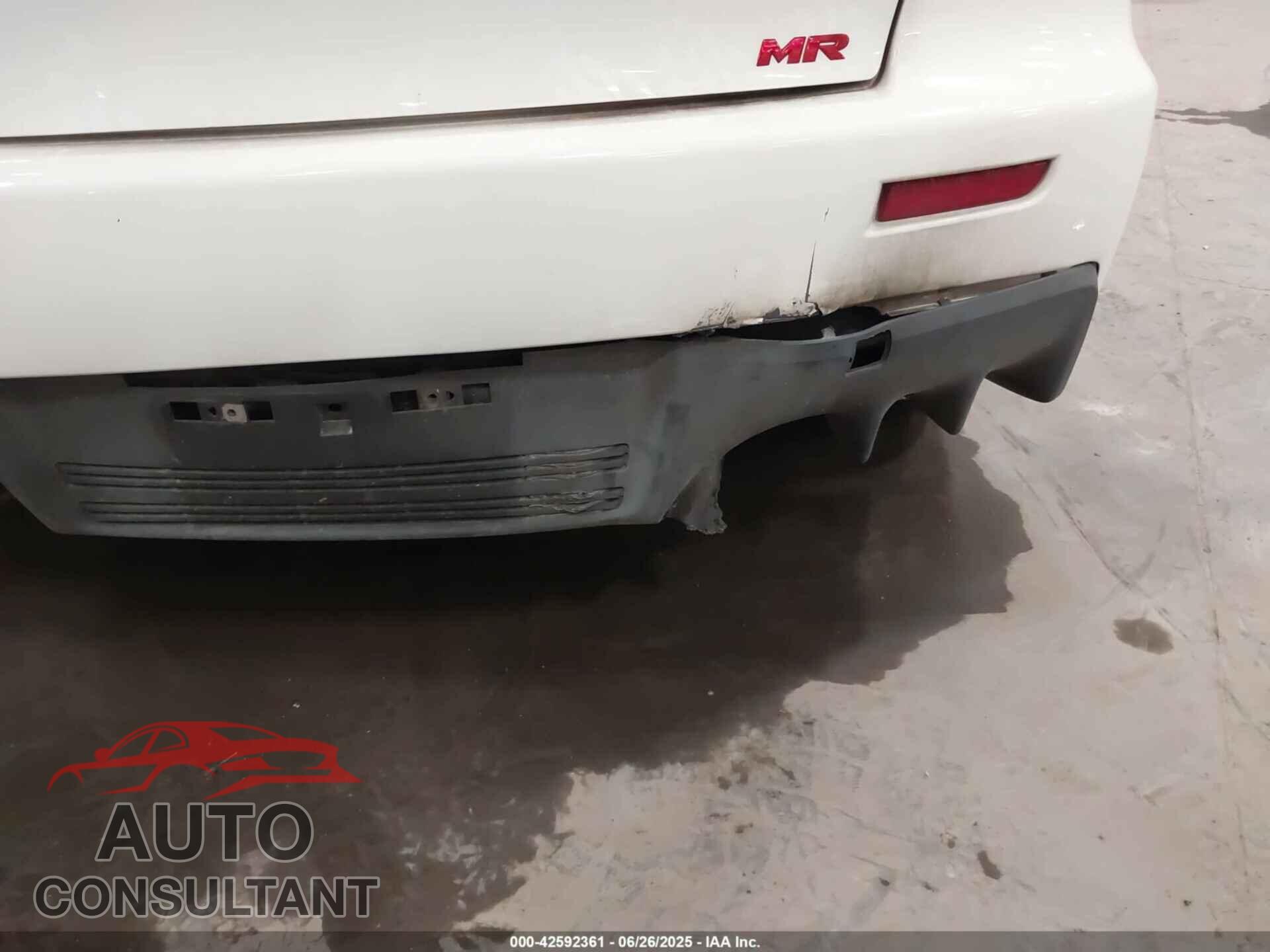 MITSUBISHI LANCER EVOLUTION 2013 - JA32W5FV0DU010032
