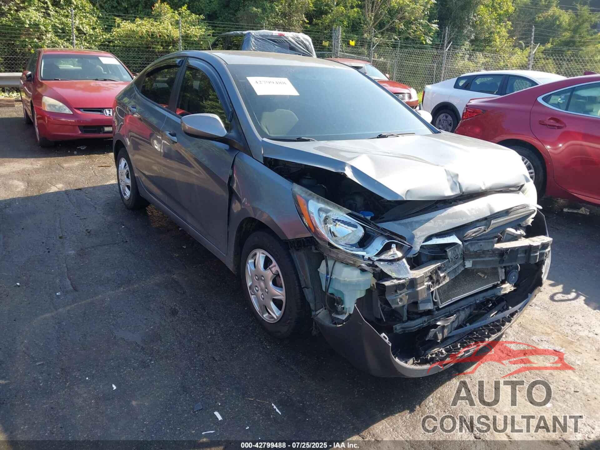 HYUNDAI ACCENT 2013 - KMHCT4AE8DU554967