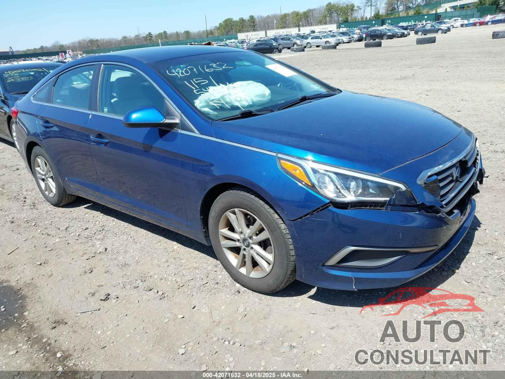HYUNDAI SONATA 2016 - 5NPE24AF6GH313528
