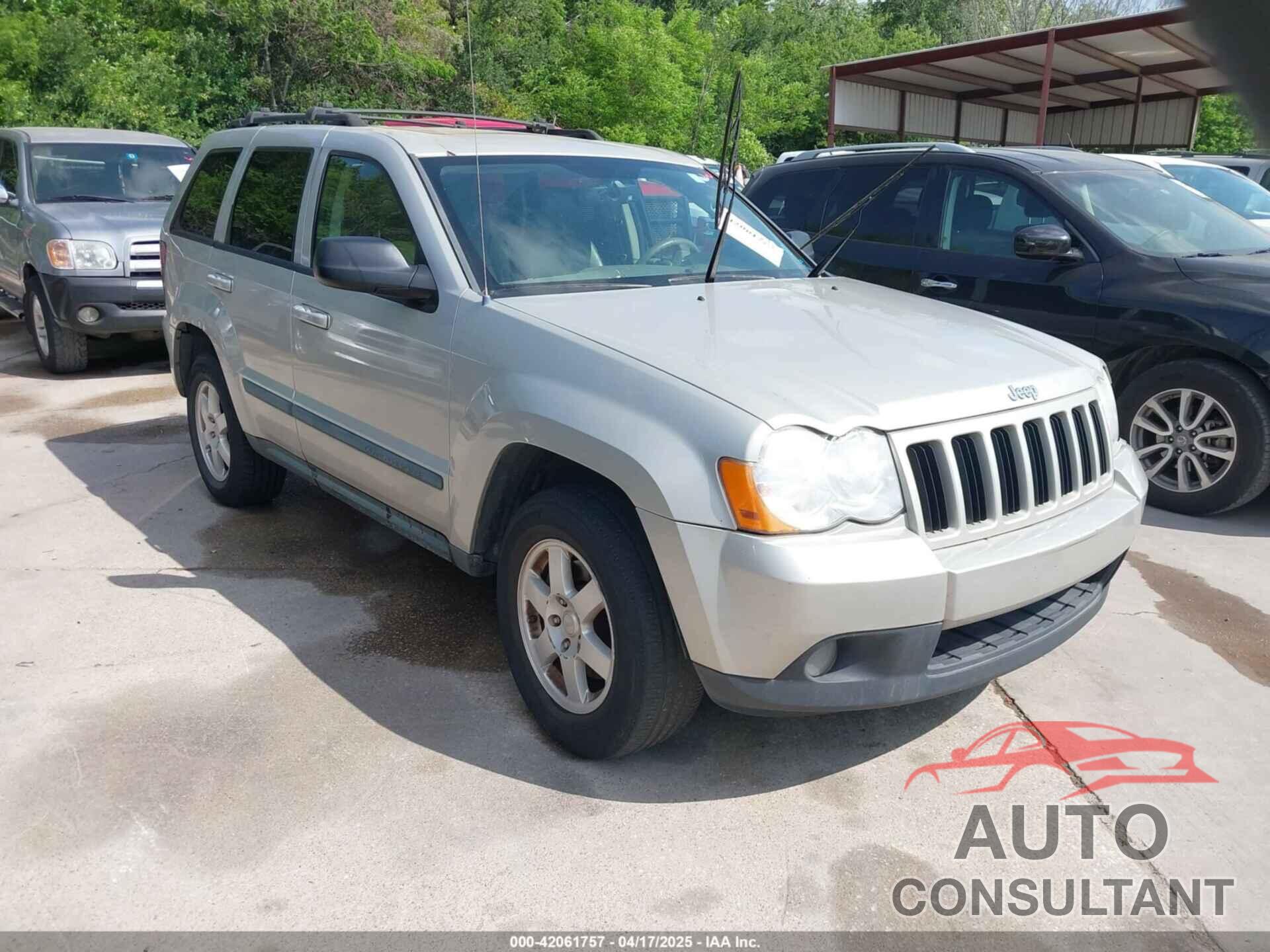 JEEP GRAND CHEROKEE 2009 - 1J8GR48KX9C539280