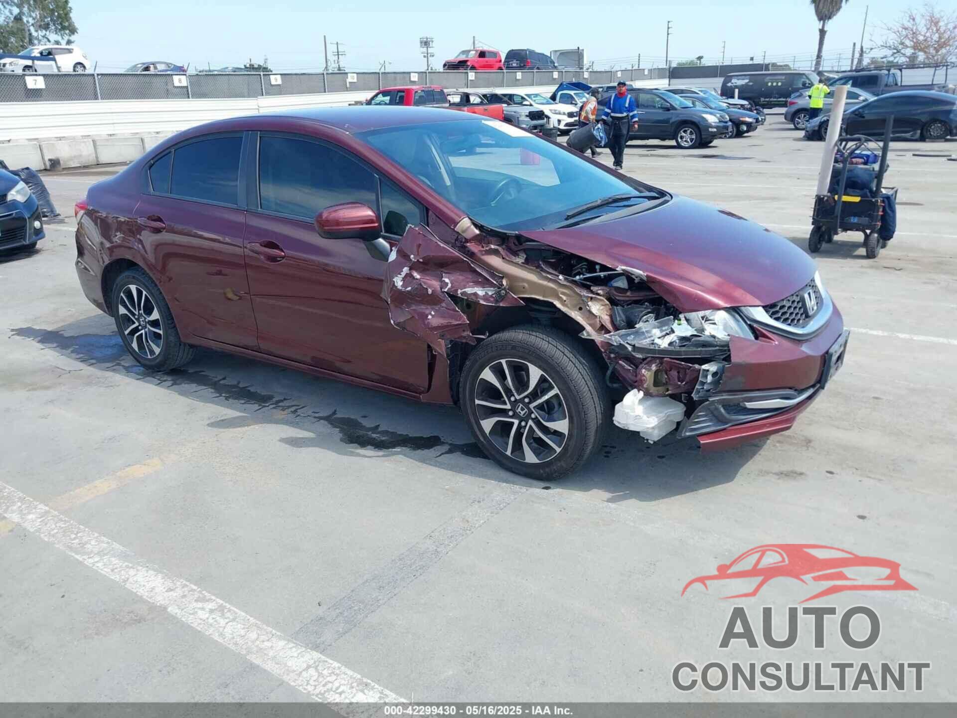 HONDA CIVIC 2015 - 2HGFB2F52FH522086