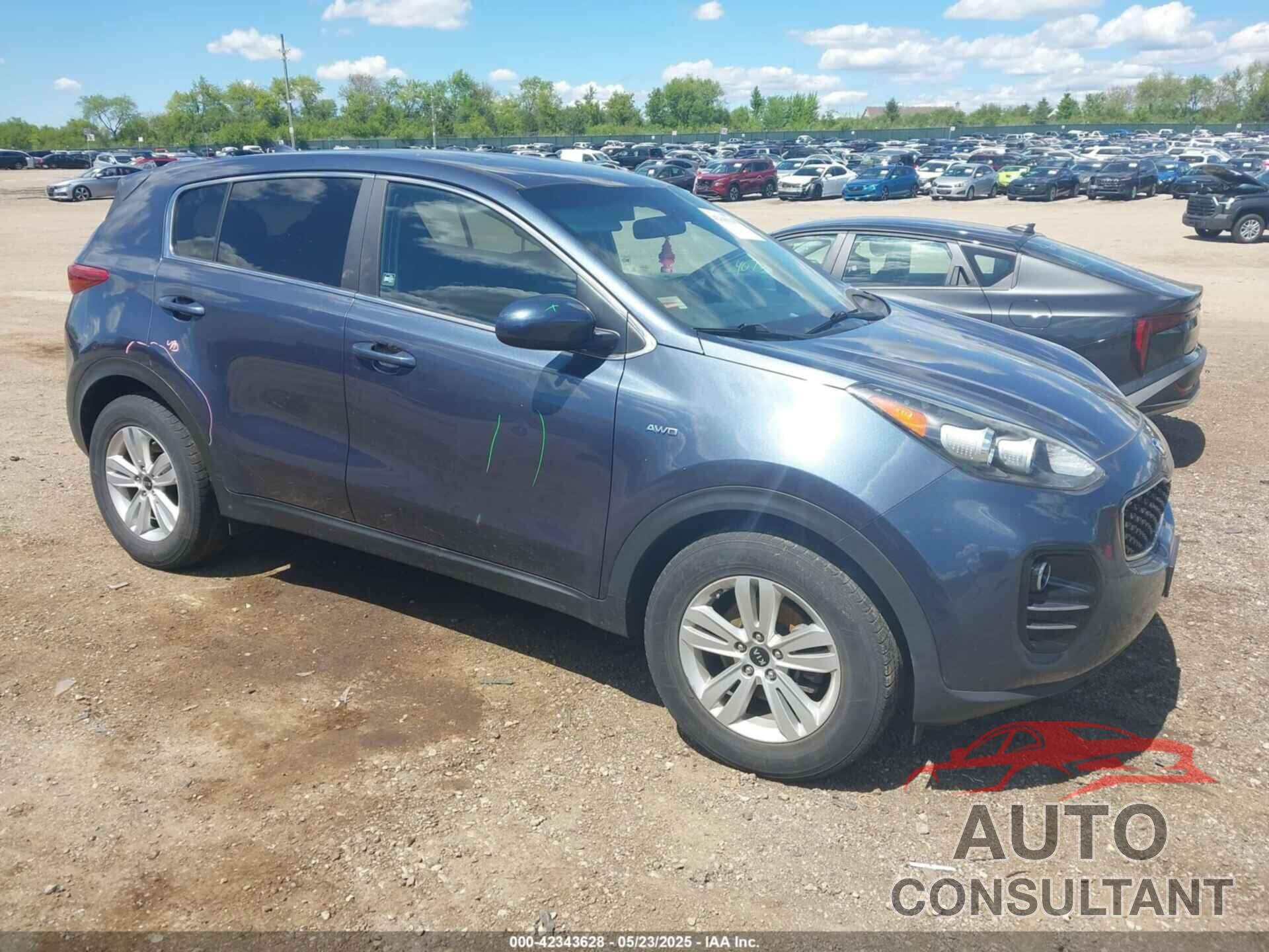 KIA SPORTAGE 2018 - KNDPMCAC7J7448967