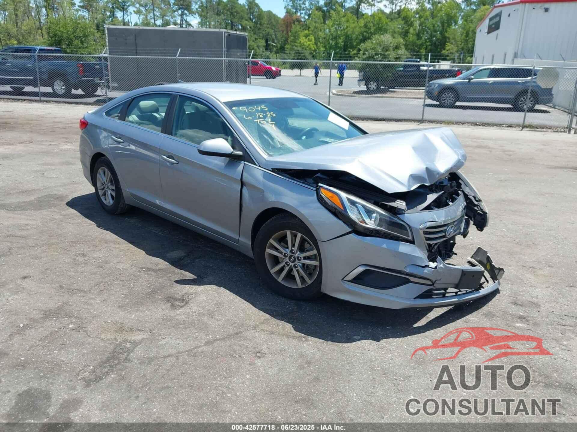HYUNDAI SONATA 2016 - 5NPE24AF1GH386872