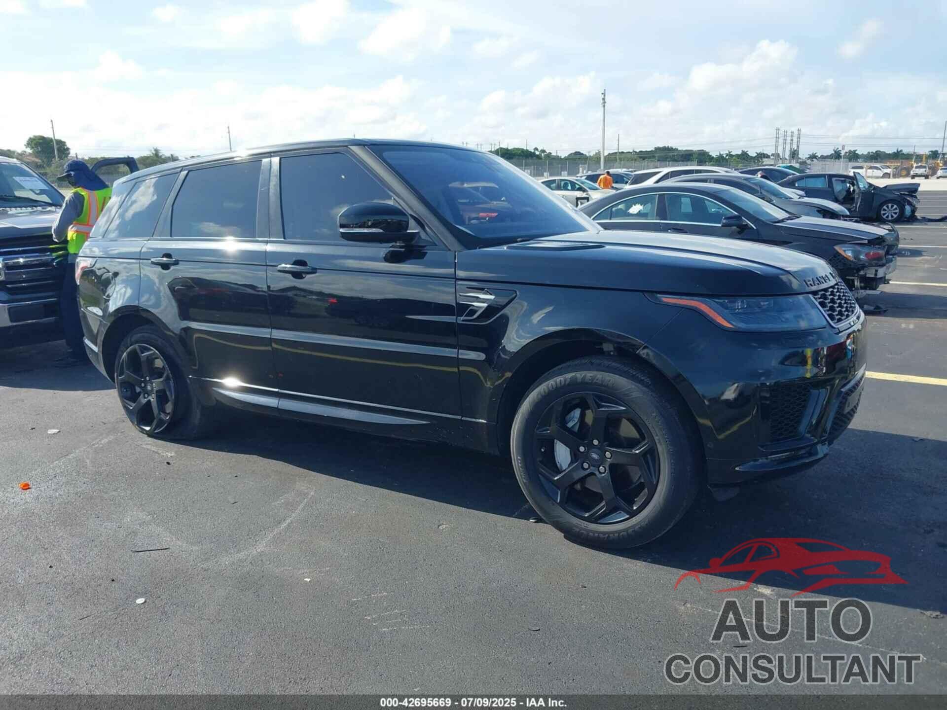 LAND ROVER RANGE ROVER SPORT 2019 - SALWR2RV6KA419924