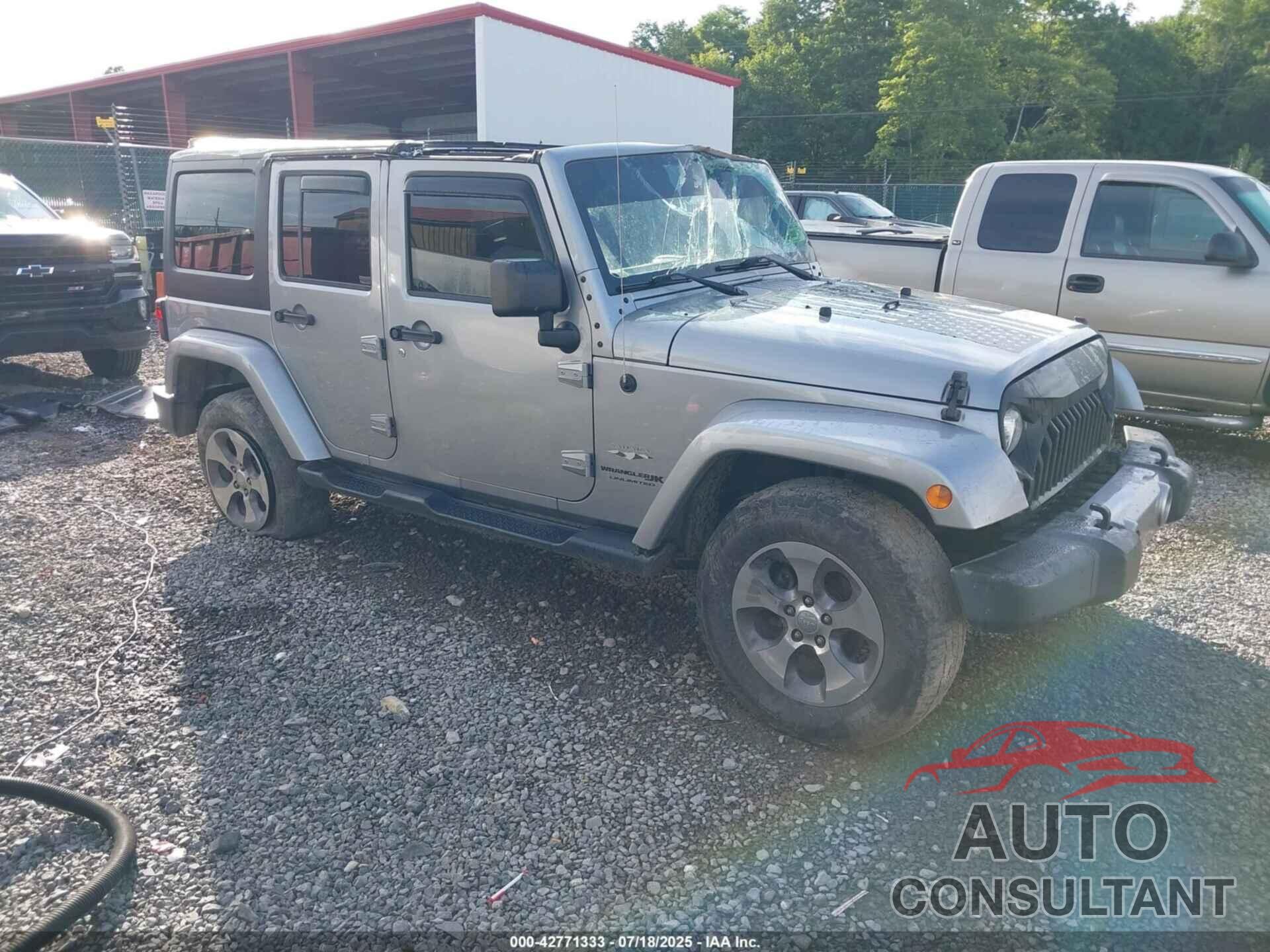 JEEP WRANGLER UNLIMITED 2018 - 1C4BJWEG2JL936510