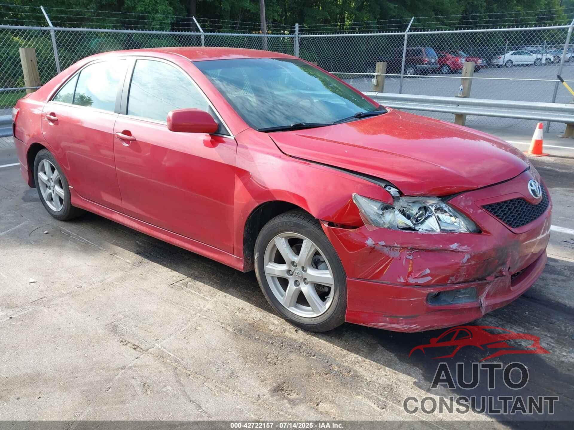 TOYOTA CAMRY 2009 - 4T1BE46K89U273375