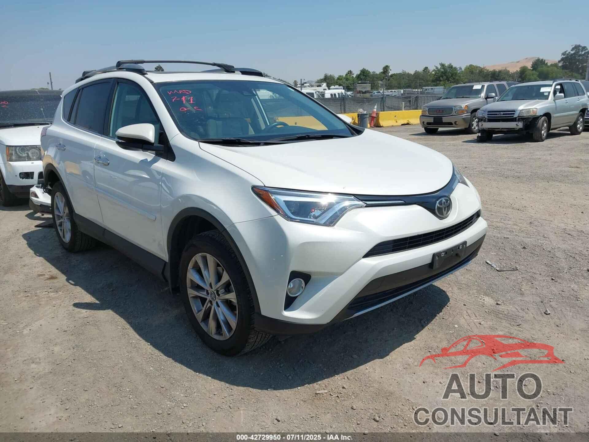 TOYOTA RAV4 2018 - 2T3DFREV4JW840367