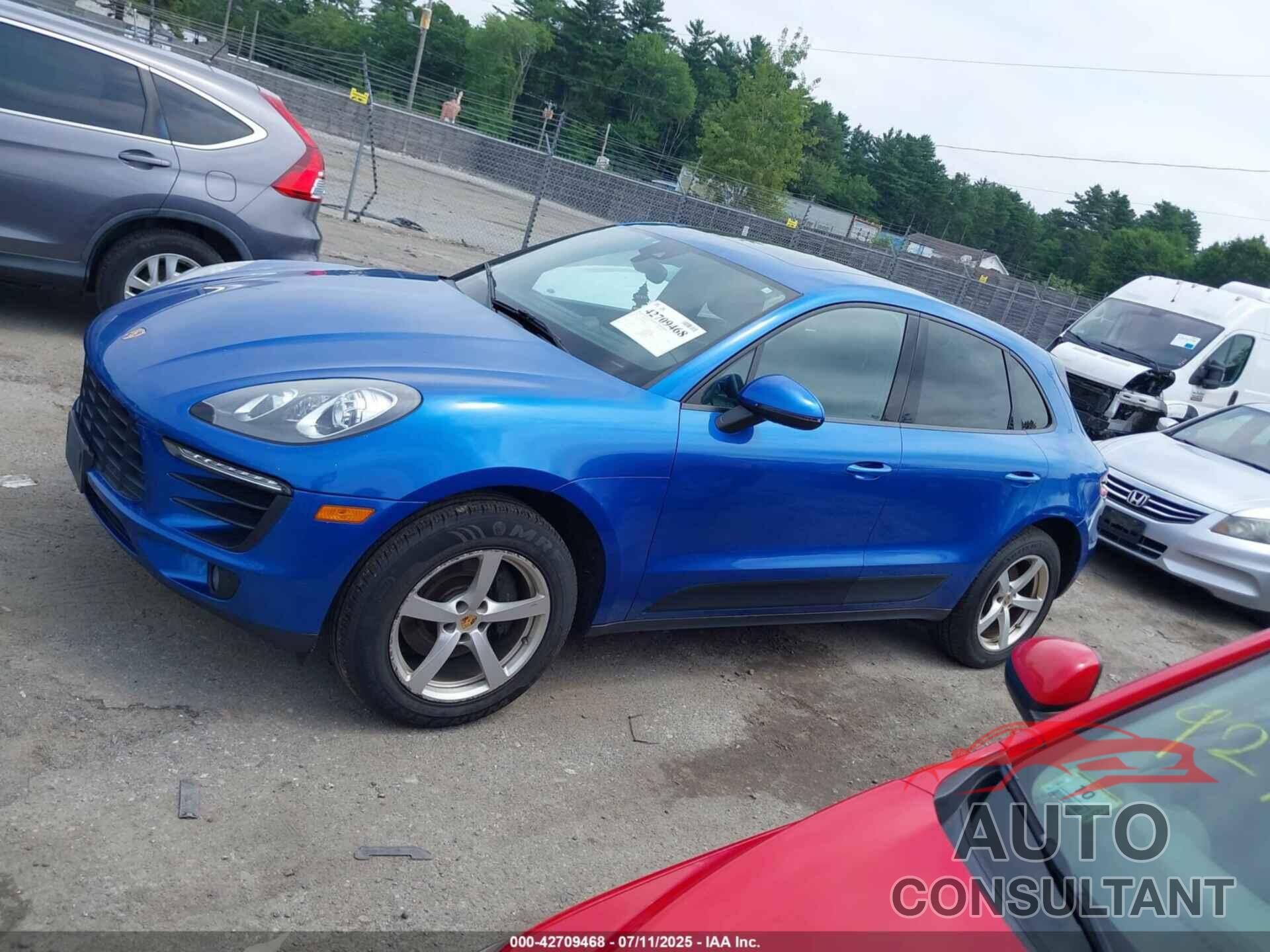 PORSCHE MACAN 2017 - WP1AA2A57HLB01925
