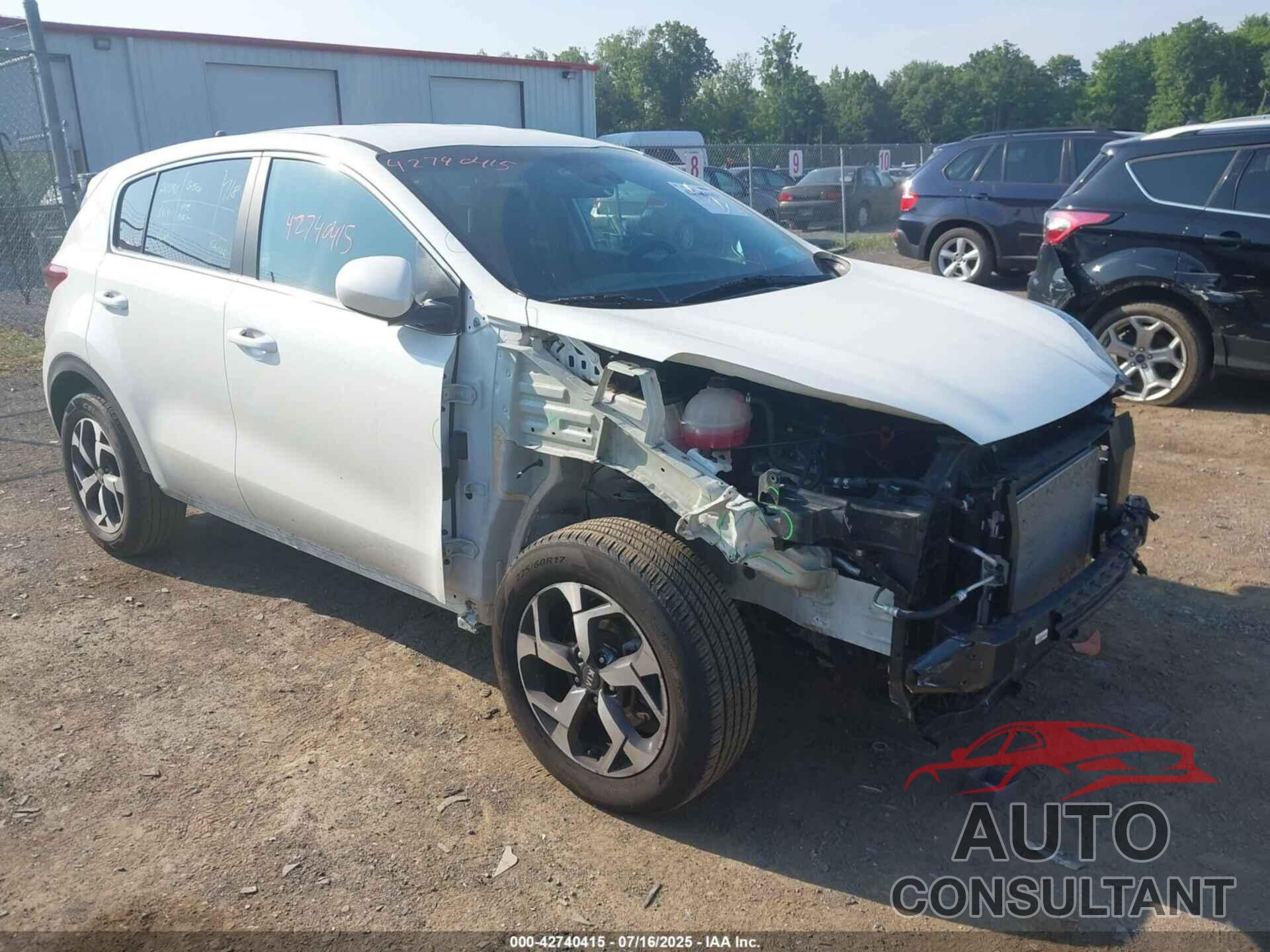 KIA SPORTAGE 2022 - KNDPM3AC4N7990338