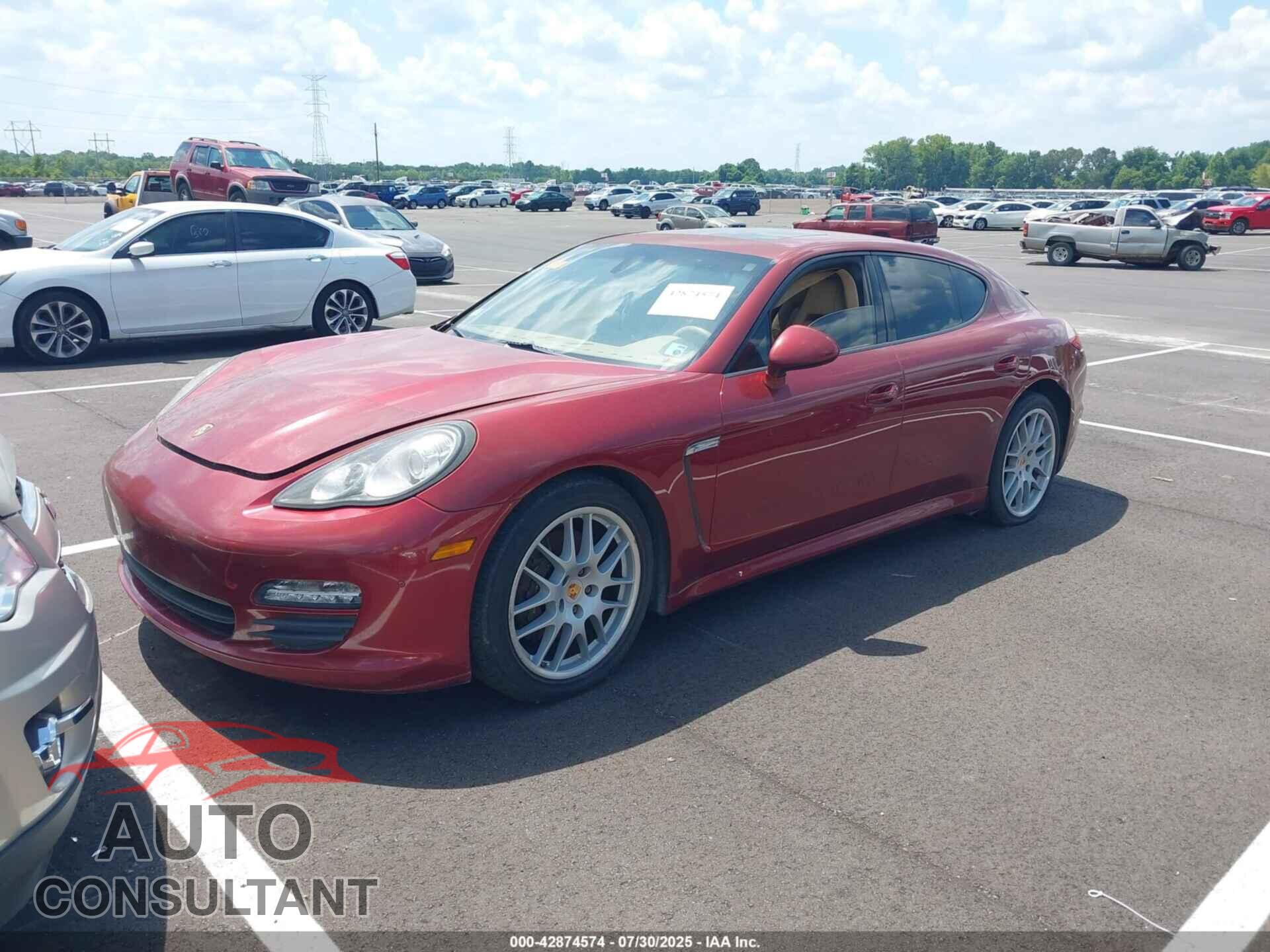 PORSCHE PANAMERA 2011 - WP0AA2A74BL010928