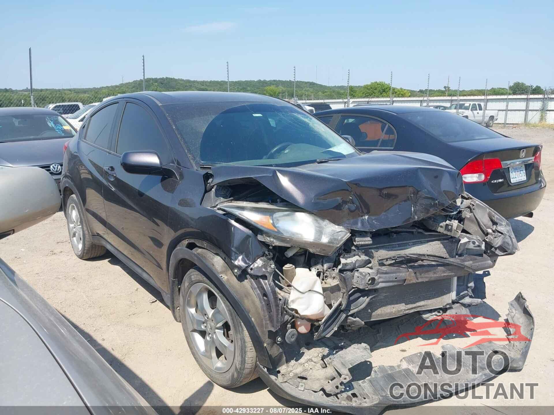 HONDA HR-V 2018 - 3CZRU6H33JG702382
