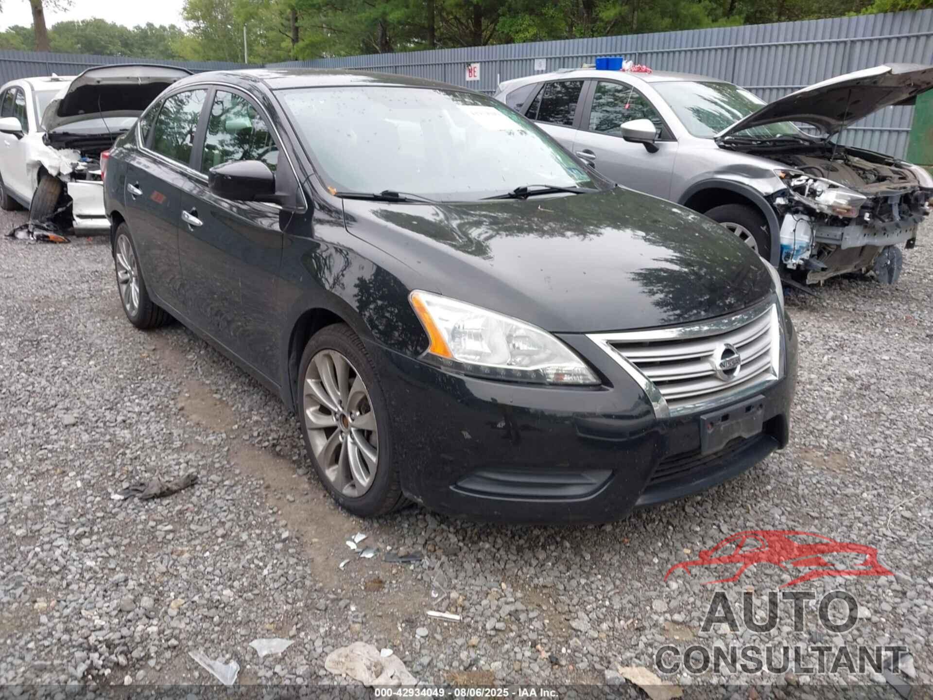 NISSAN SENTRA 2013 - 1N4AB7AP2DN908192