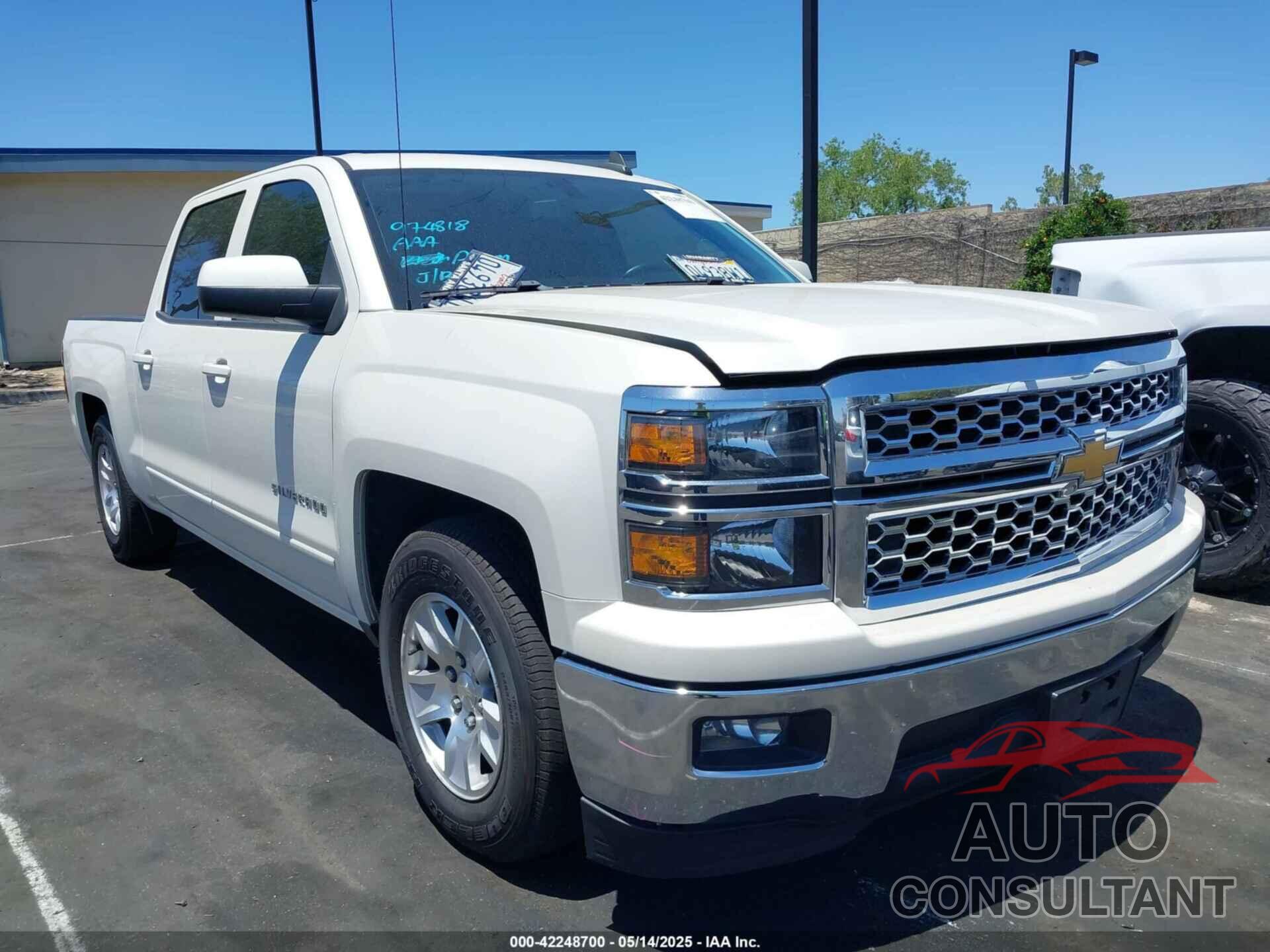 CHEVROLET SILVERADO 1500 2015 - 3GCPCREC4FG372099