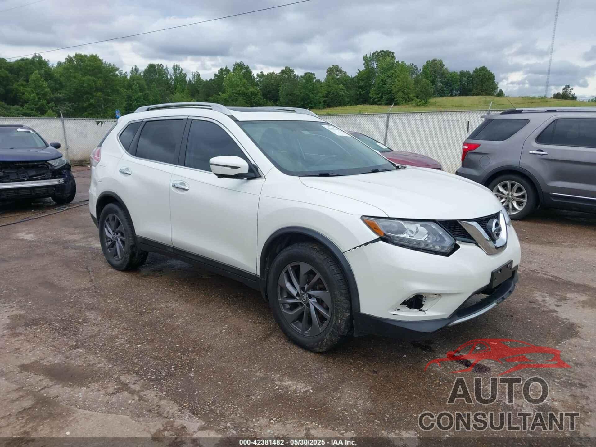 NISSAN ROGUE 2016 - 5N1AT2MT5GC790511