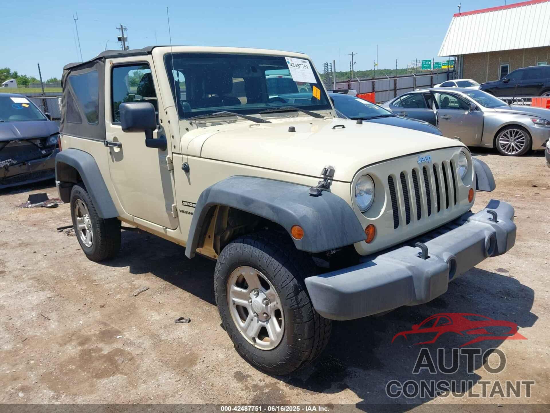 JEEP WRANGLER 2011 - 1J4AA2D12BL516937