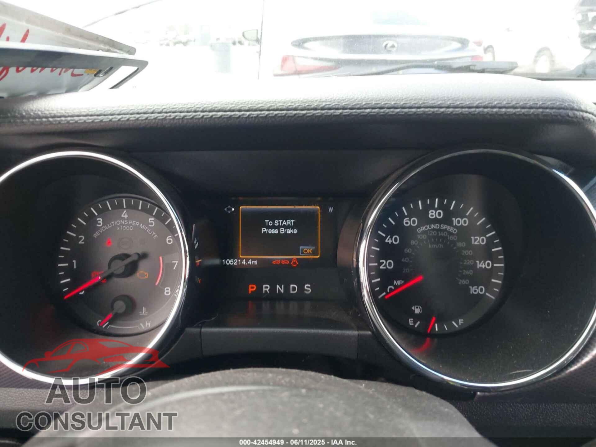 FORD MUSTANG 2017 - 1FA6P8CF3H5272678