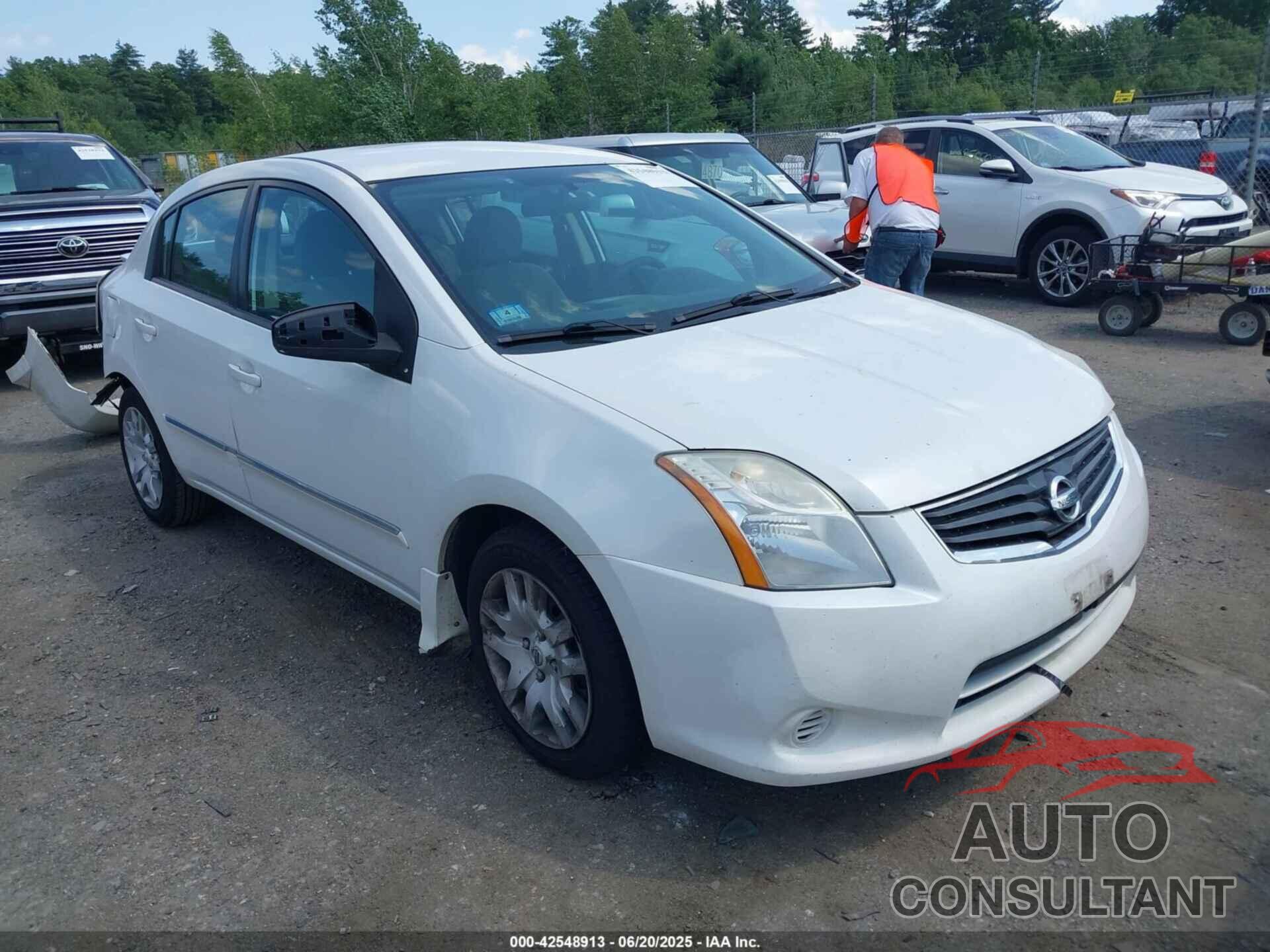 NISSAN SENTRA 2012 - 3N1AB6AP4CL740691