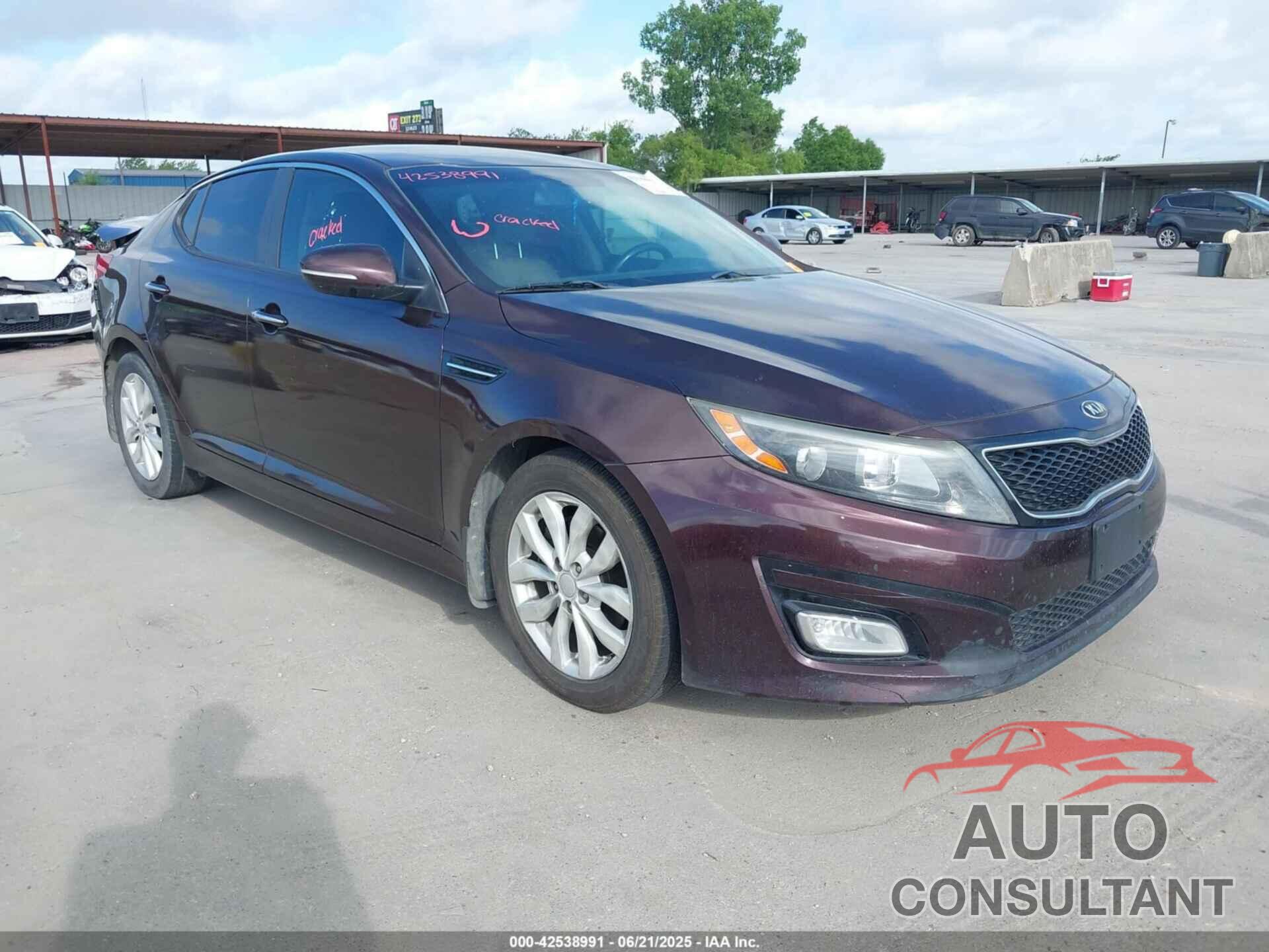 KIA OPTIMA 2015 - 5XXGN4A70FG424157